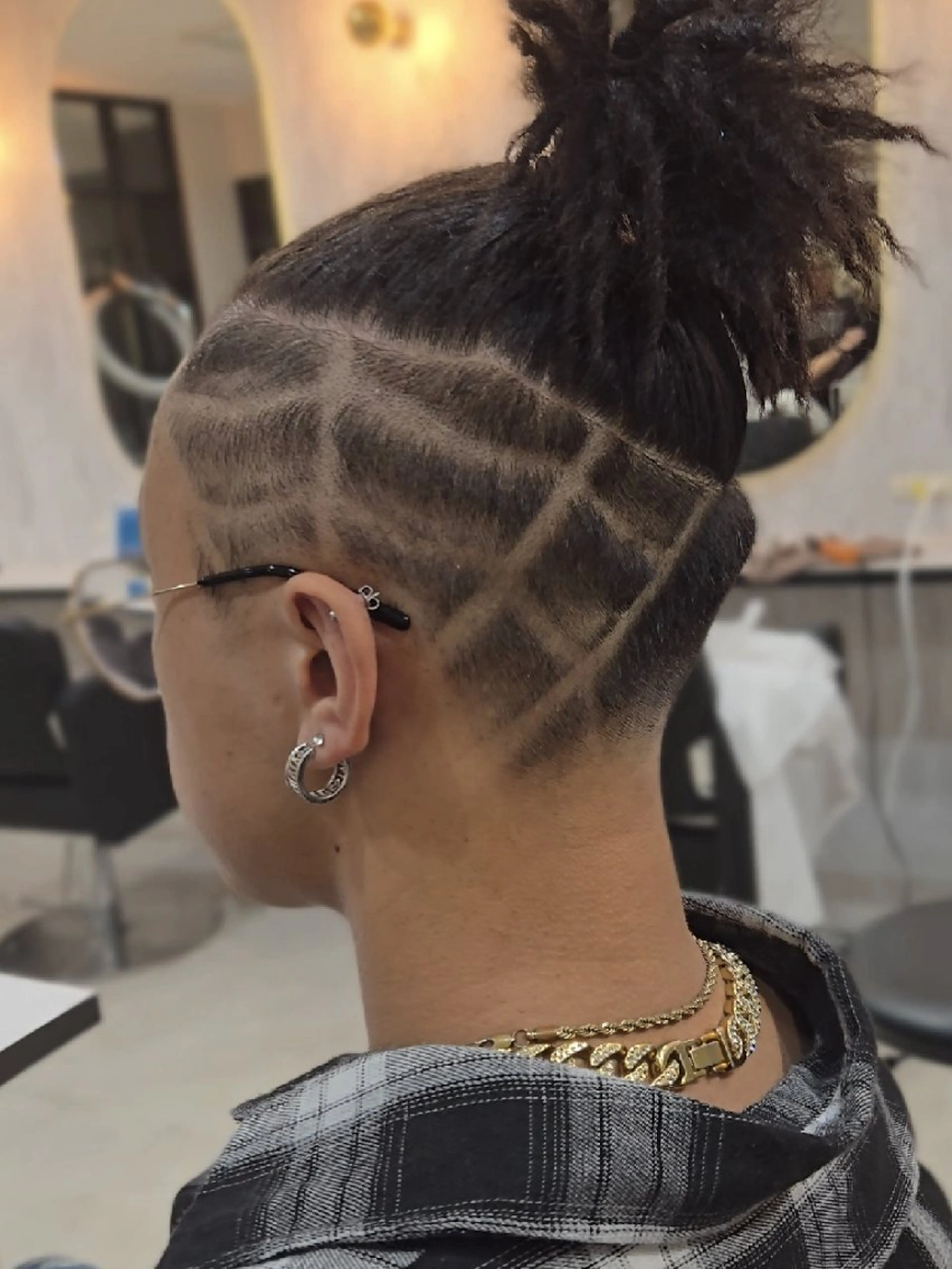 メンズ セミロング カット Lapis 名古屋駅前店所属・LEN名古屋/パーマ メンズ特化美容師のヘアスタイル
