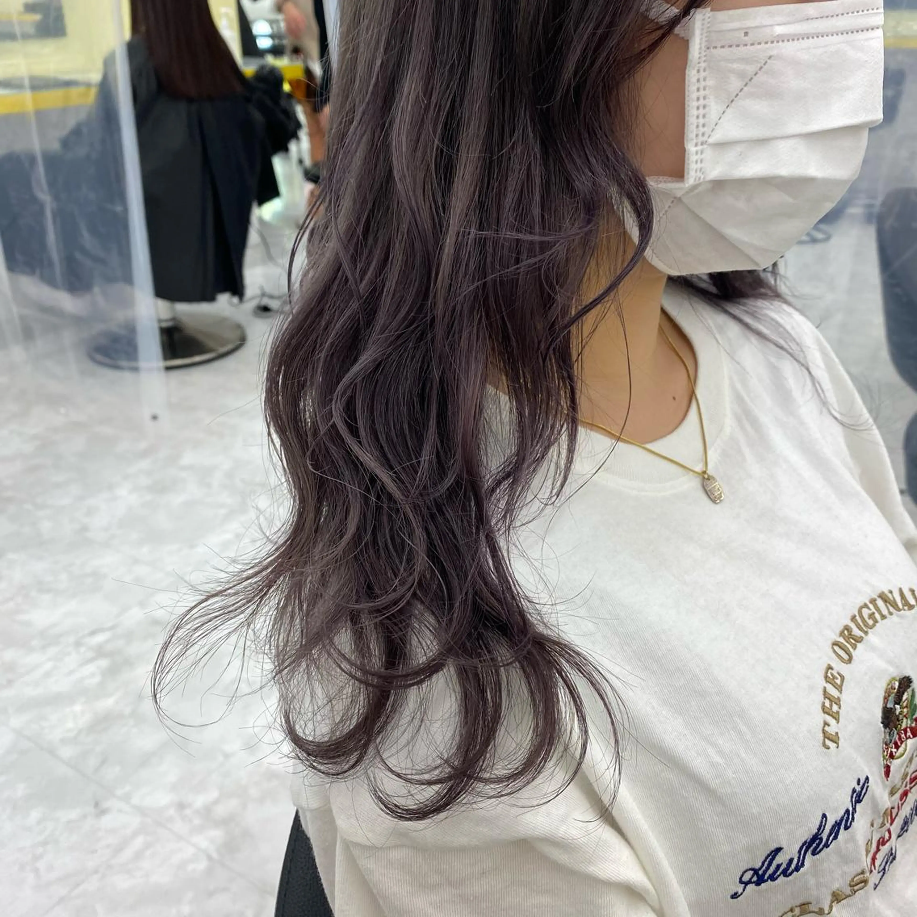セミロング カラー ヘアアレンジ ヘアカラー トリートメント GOTODAY shair salon 横浜mare店所属・透明感抜群カラー mai🍑♡のヘアスタイル