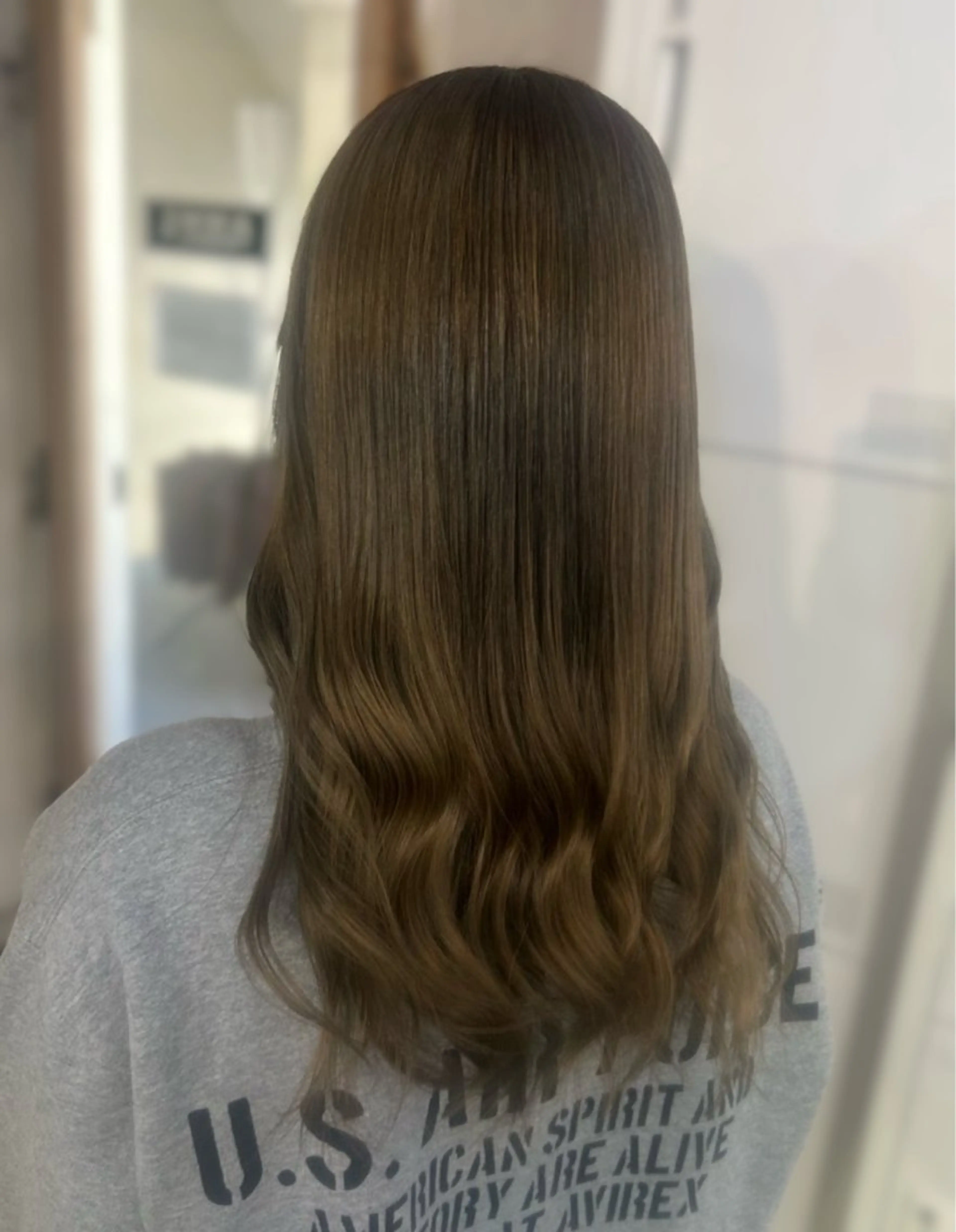ロング ヘアカラー トリートメント オオニシ オト🐹のヘアスタイル