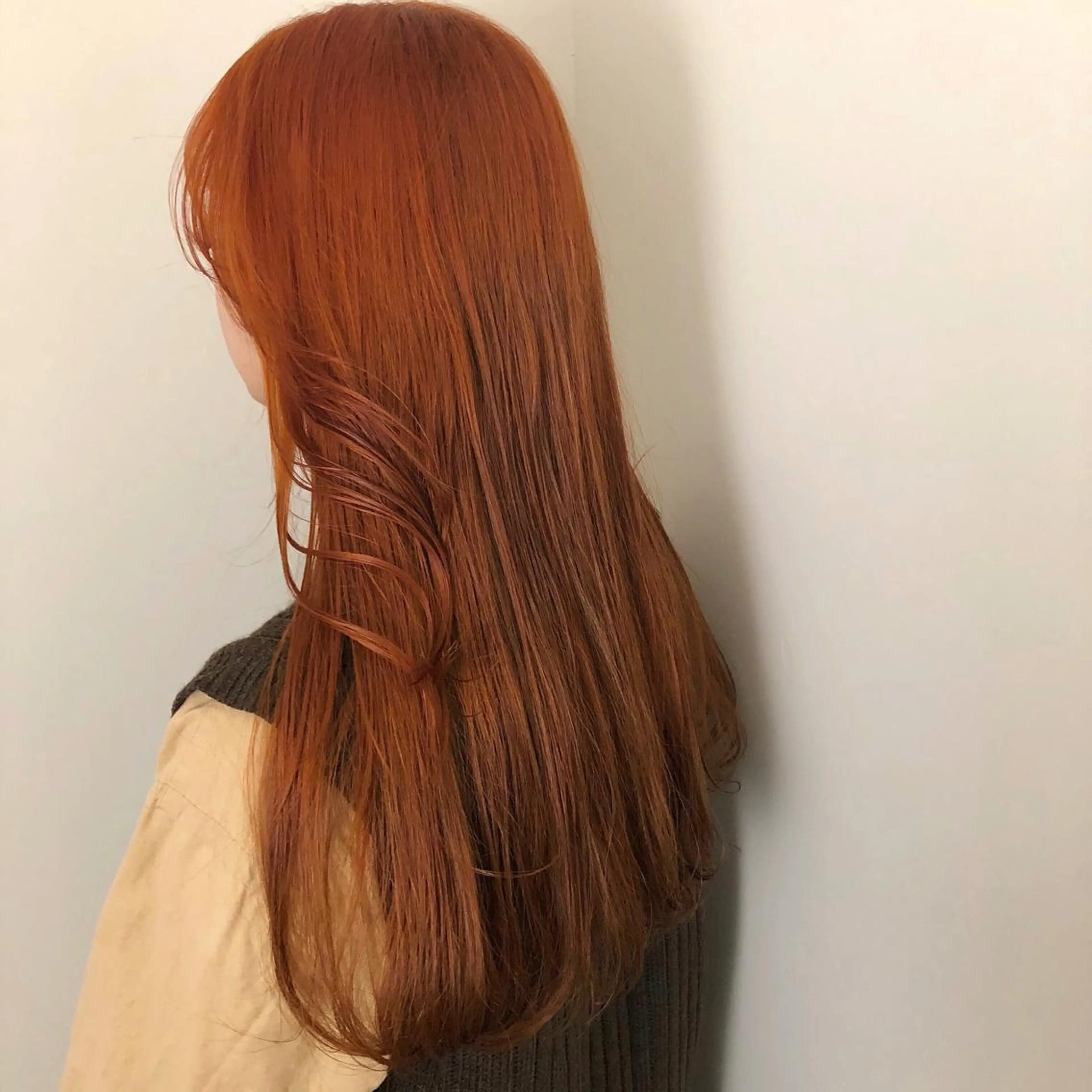 ロング カラー オレンジ レイヤー/お顔まわり 暖色カラー🍑Amiのその他イメージ