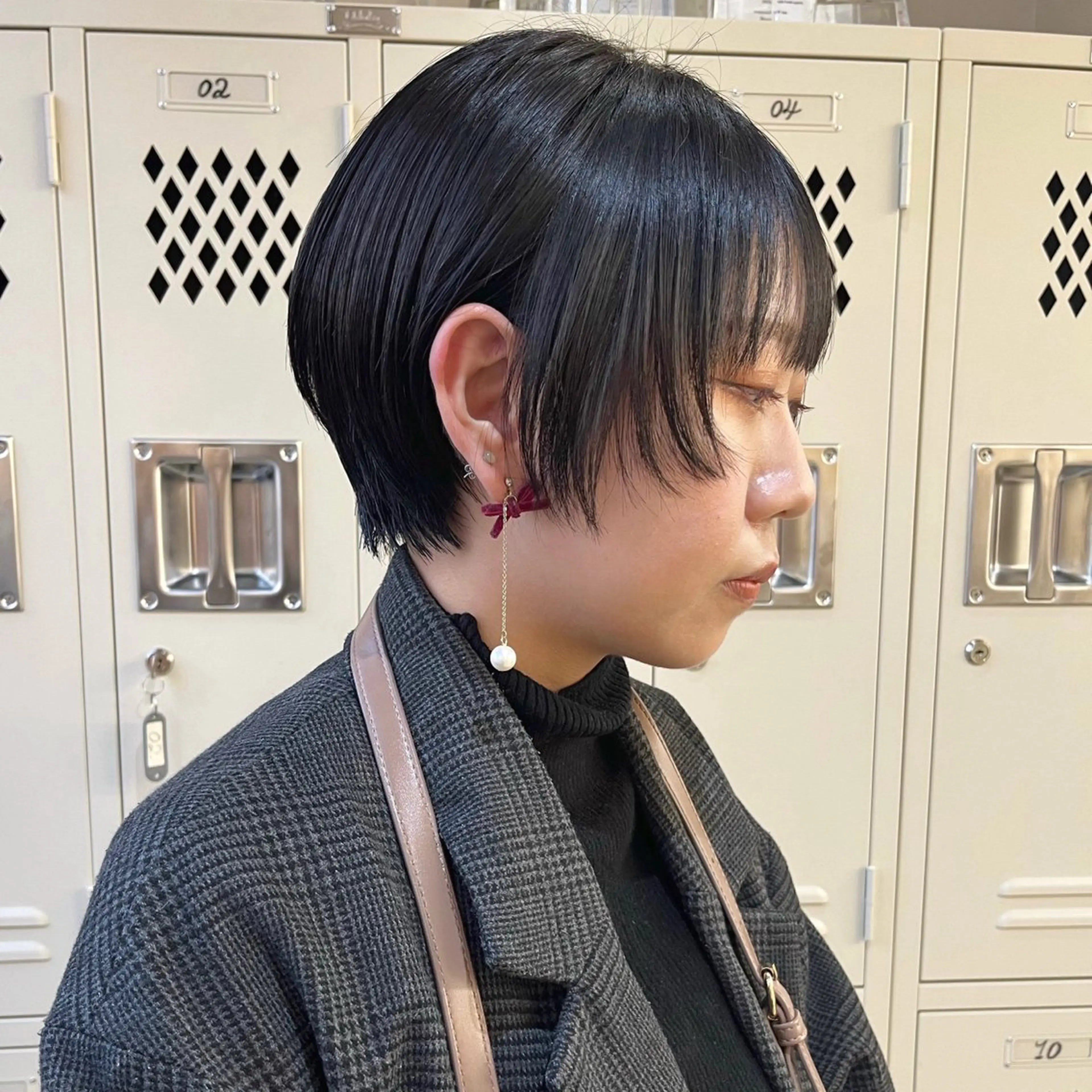 ショート 丸みショート ボブ レイヤーカット 似合わせカット ショートヘア カット トリートメント 朝がちょっと楽しくな るshort･bobのヘアスタイル