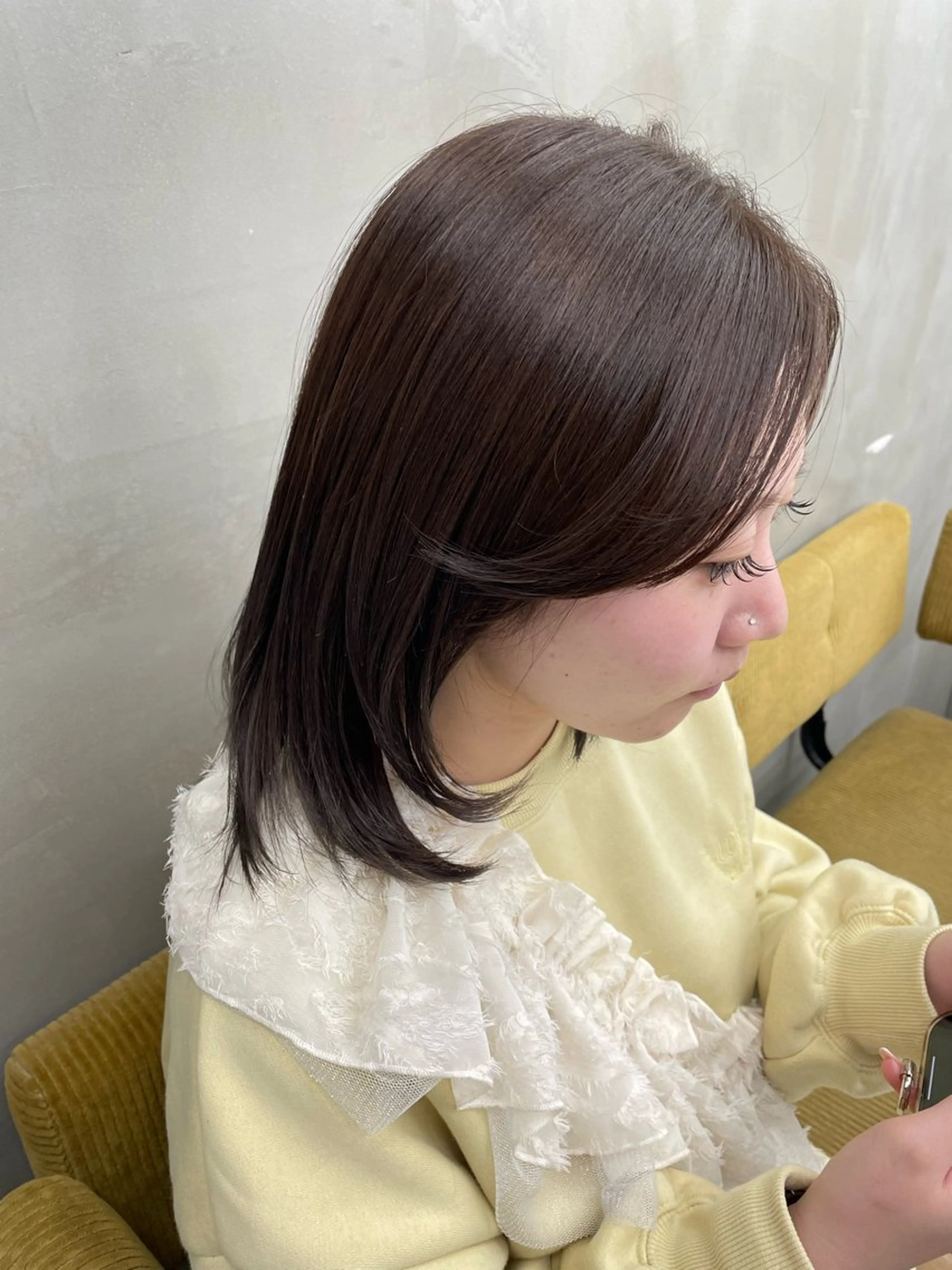 ミディアム 🐰ほのか /透明感カラーのヘアスタイル