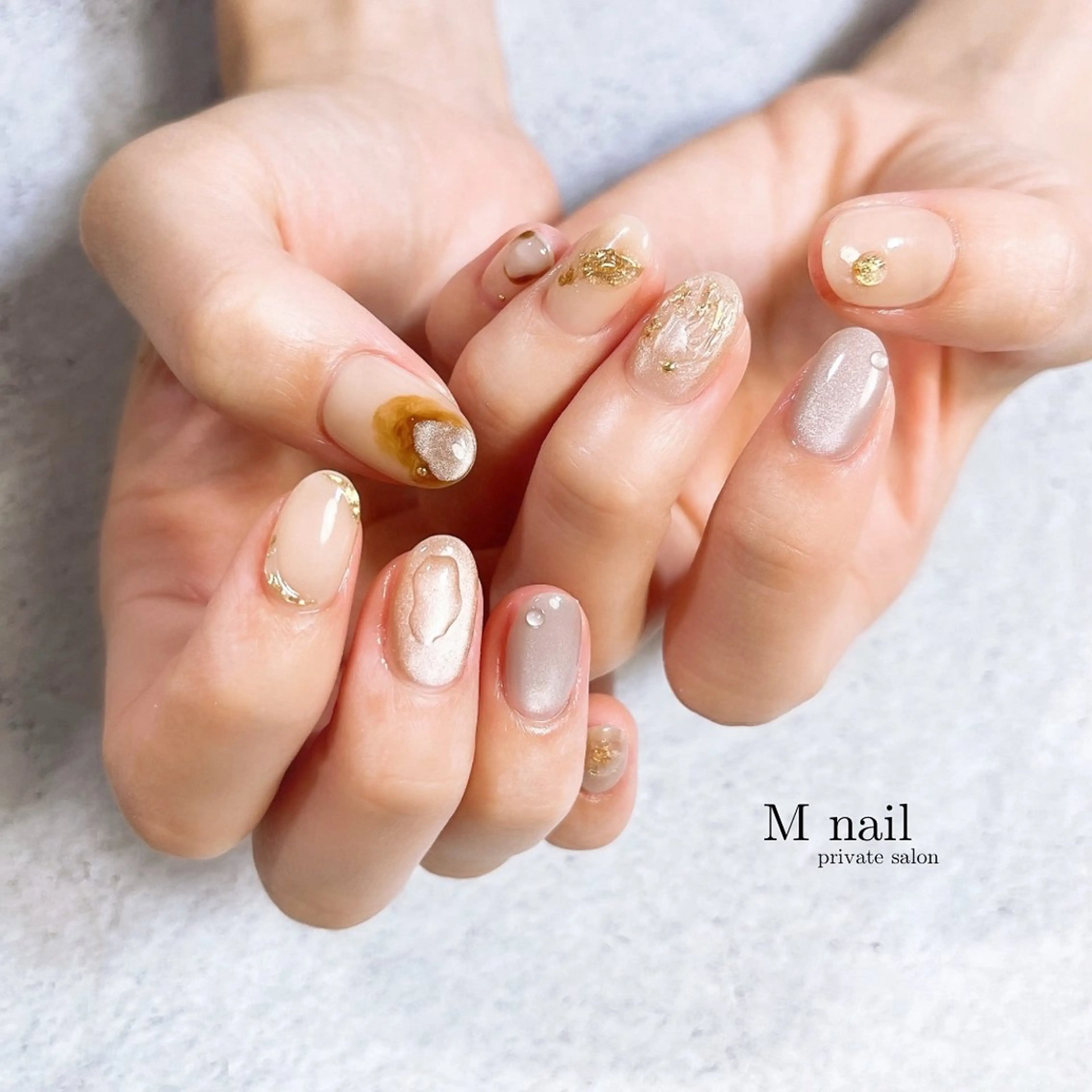 ネイル ハンドネイル M　nail所属・M nailのネイルデザイン