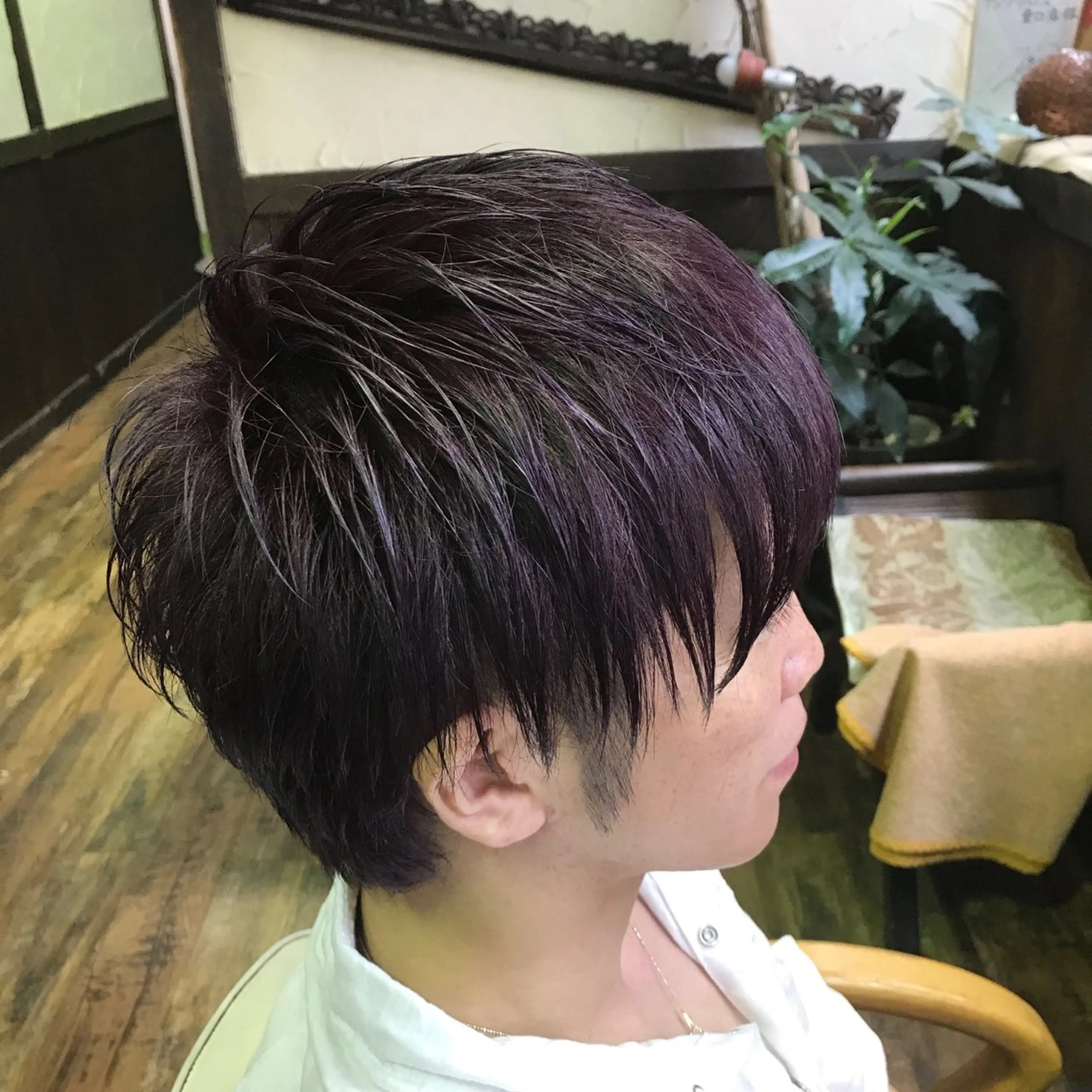 メンズ 🌱透明感カラー☘️ TOYO🌱のヘアスタイル