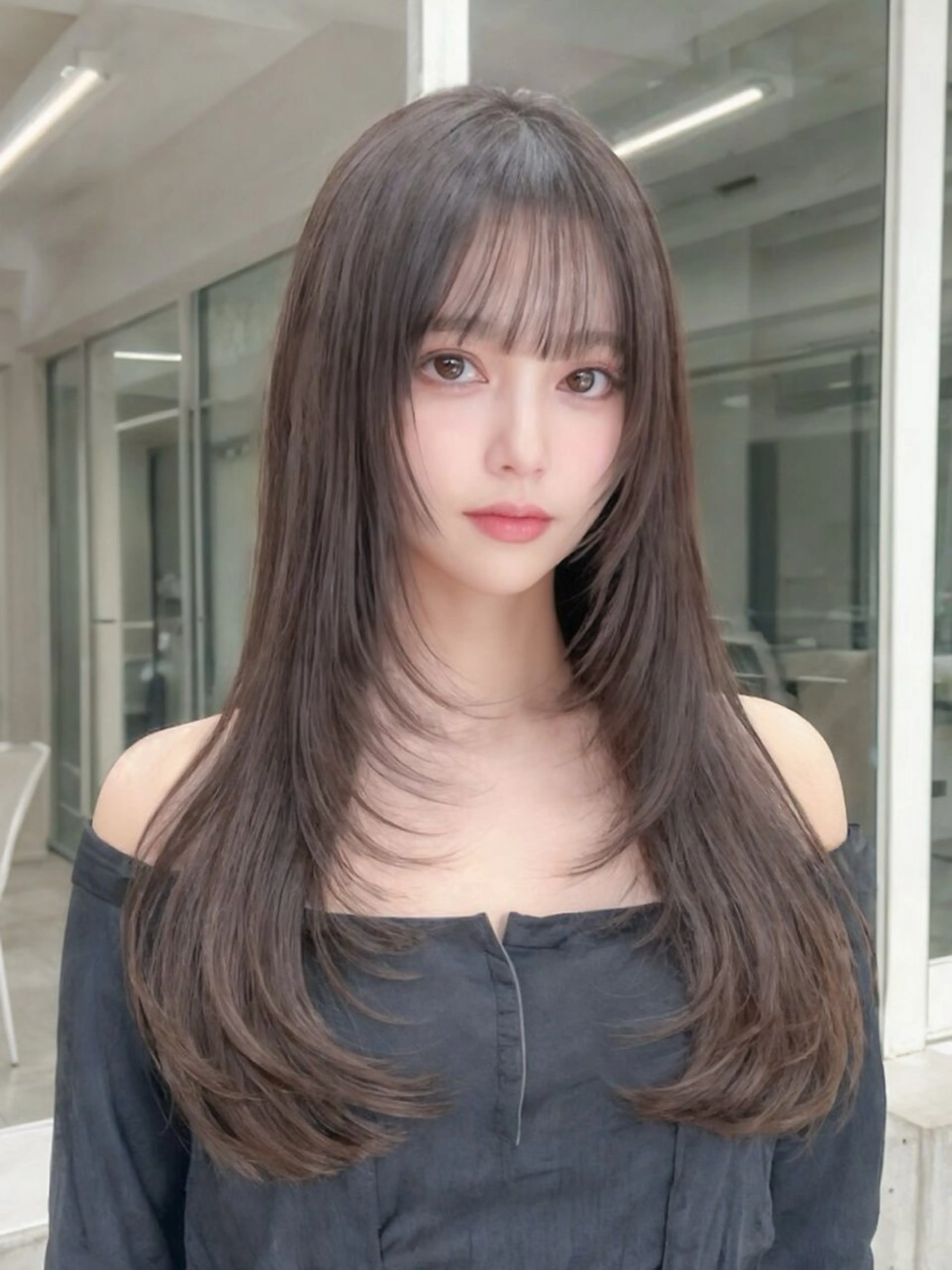 ロング カラー Core mikuaのヘアスタイル