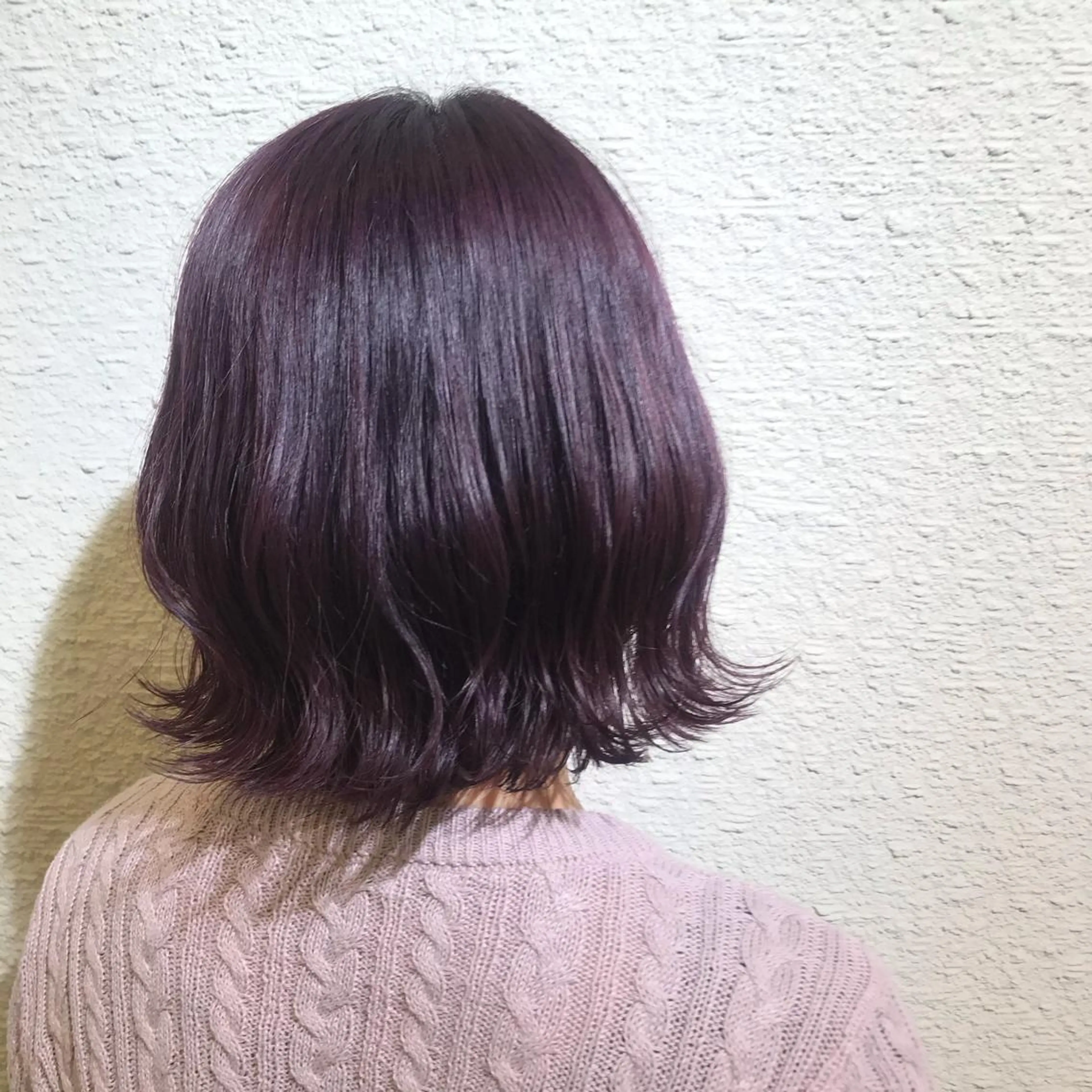 ショート カラー ブリーチ ピンクカラー ピンクパープル パープルカラー 透明感カラー/ 寺田千雅子のヘアスタイル