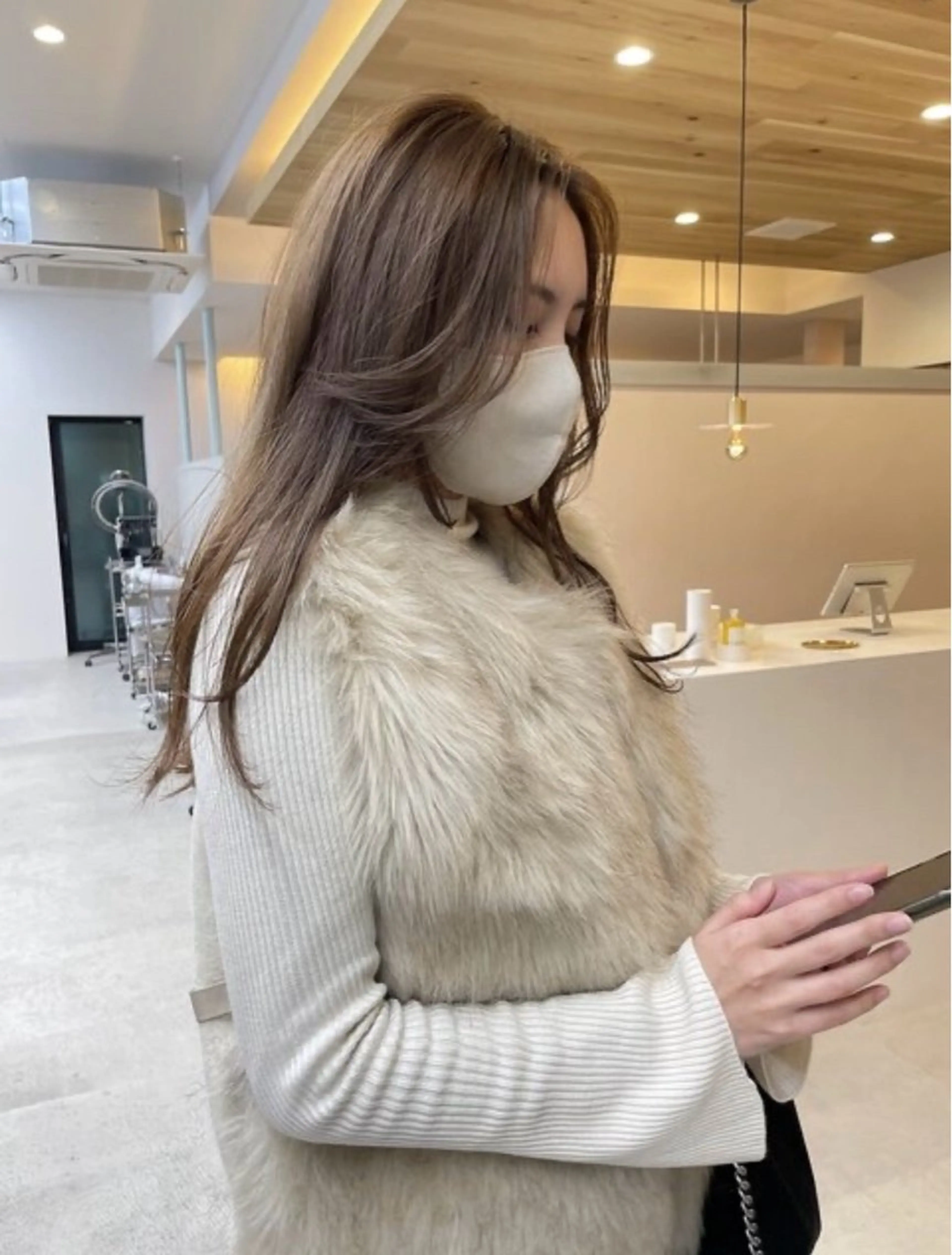 ロング カラー runa|color × straightのヘアスタイル