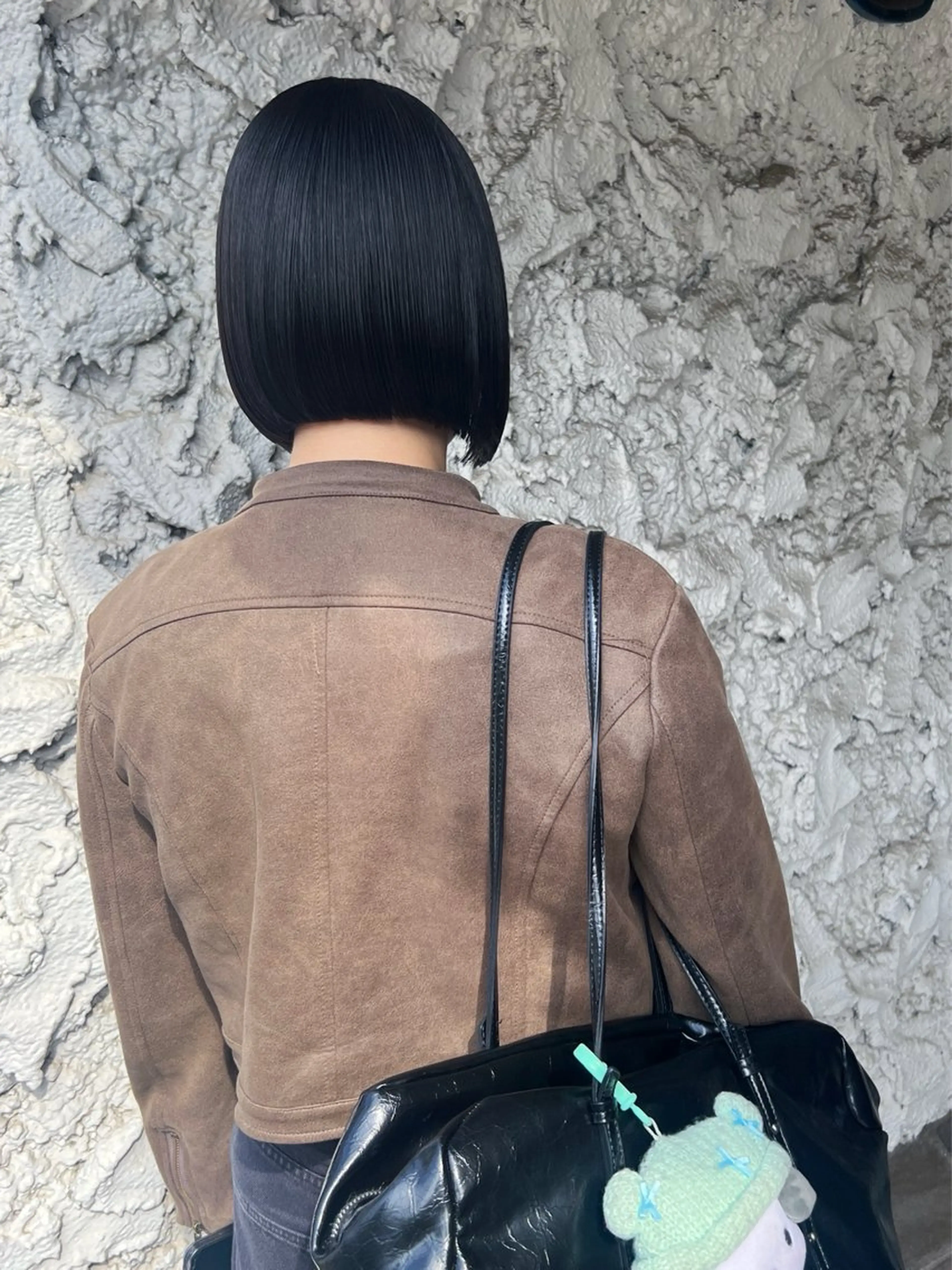 ショート カット ヘアカラー トリートメント ボブ/艶髪カラー Fukaのヘアスタイル