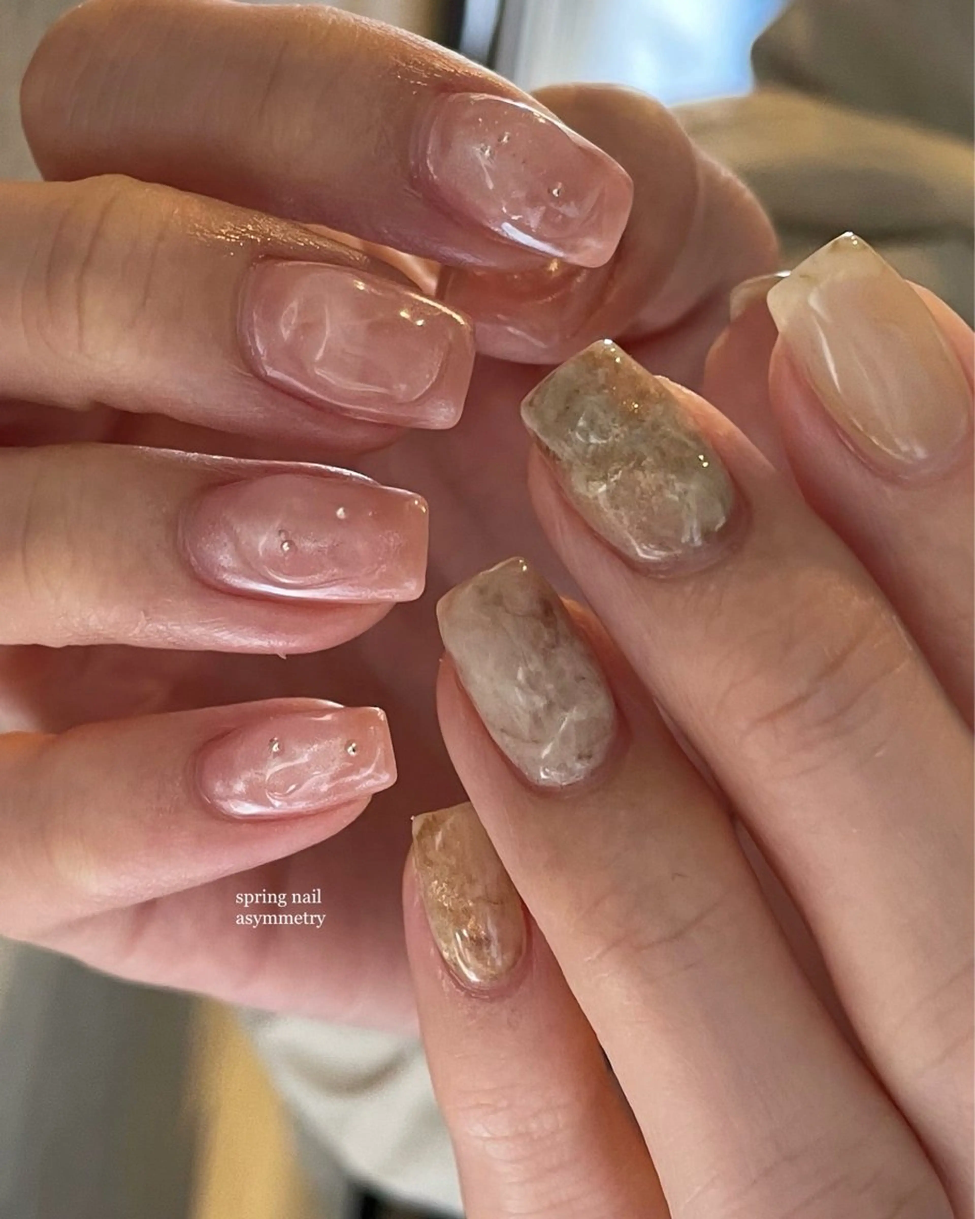 ネイル ニュアンスネイル Manon Yuiのネイルデザイン