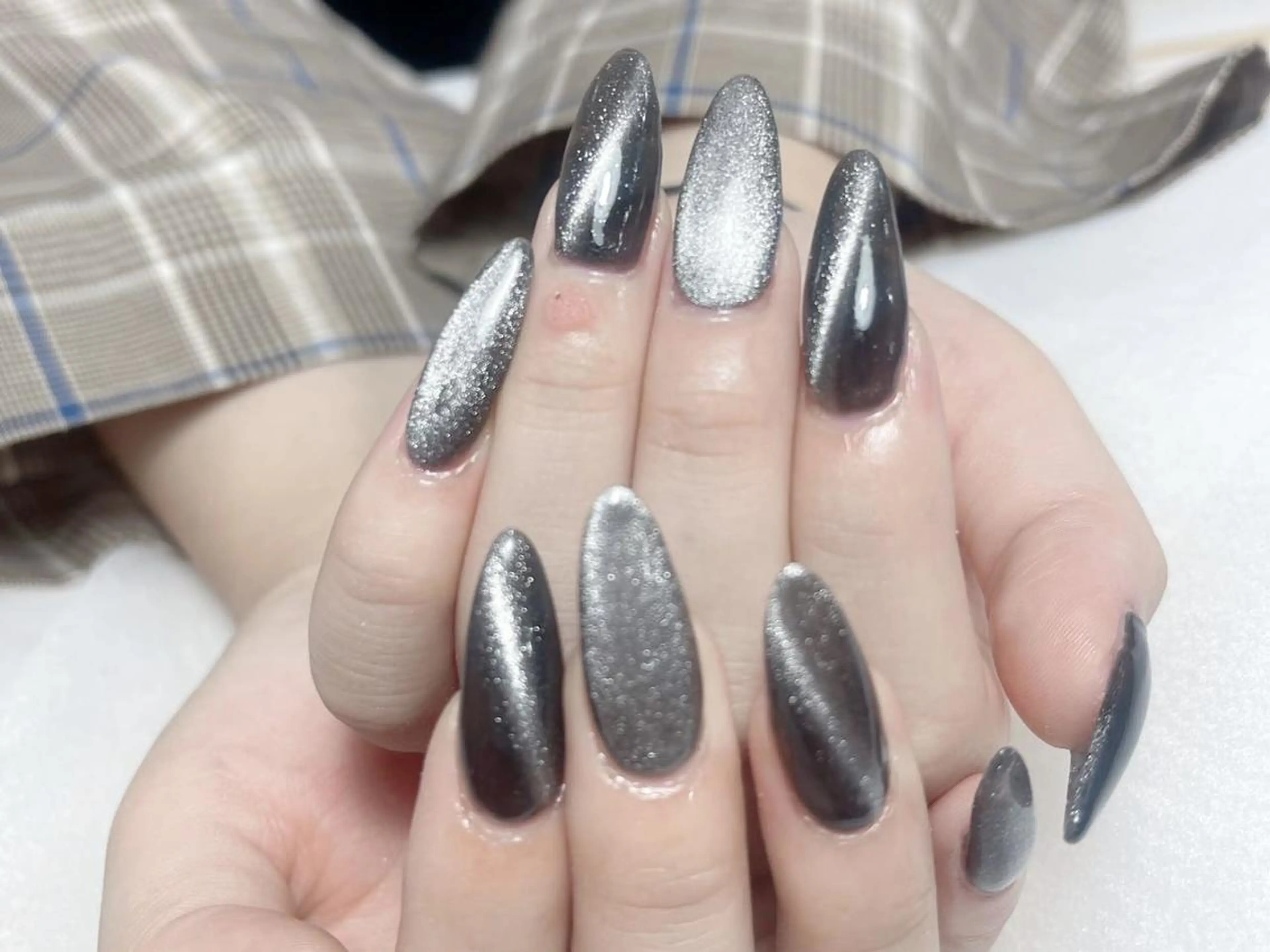 ネイル ハンドネイル Elegantbea uty長さ出し専門のネイルデザイン