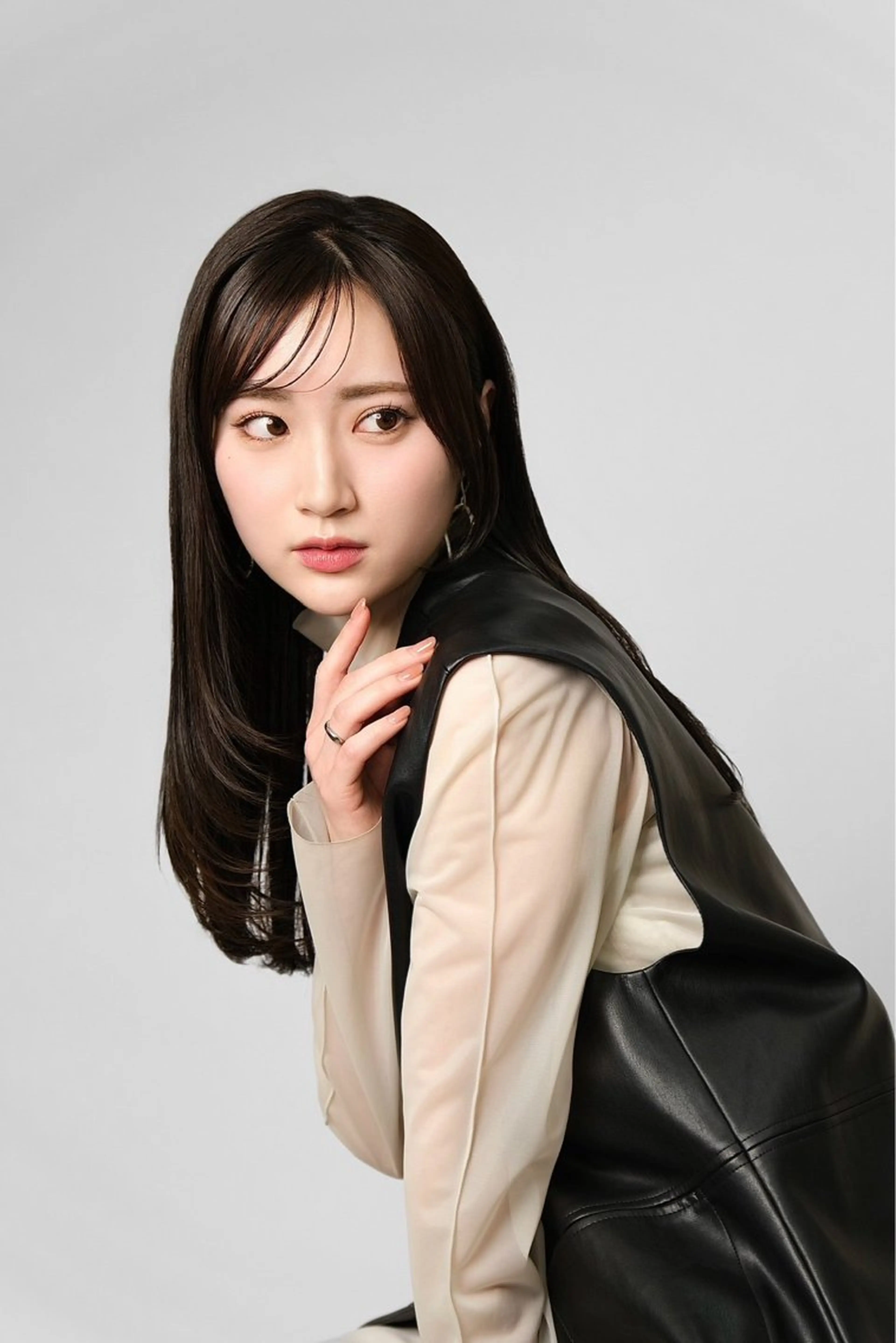 ロング 韓国風ヘア レイヤーカット Lay/カラーリスト Myuukaのヘアスタイル