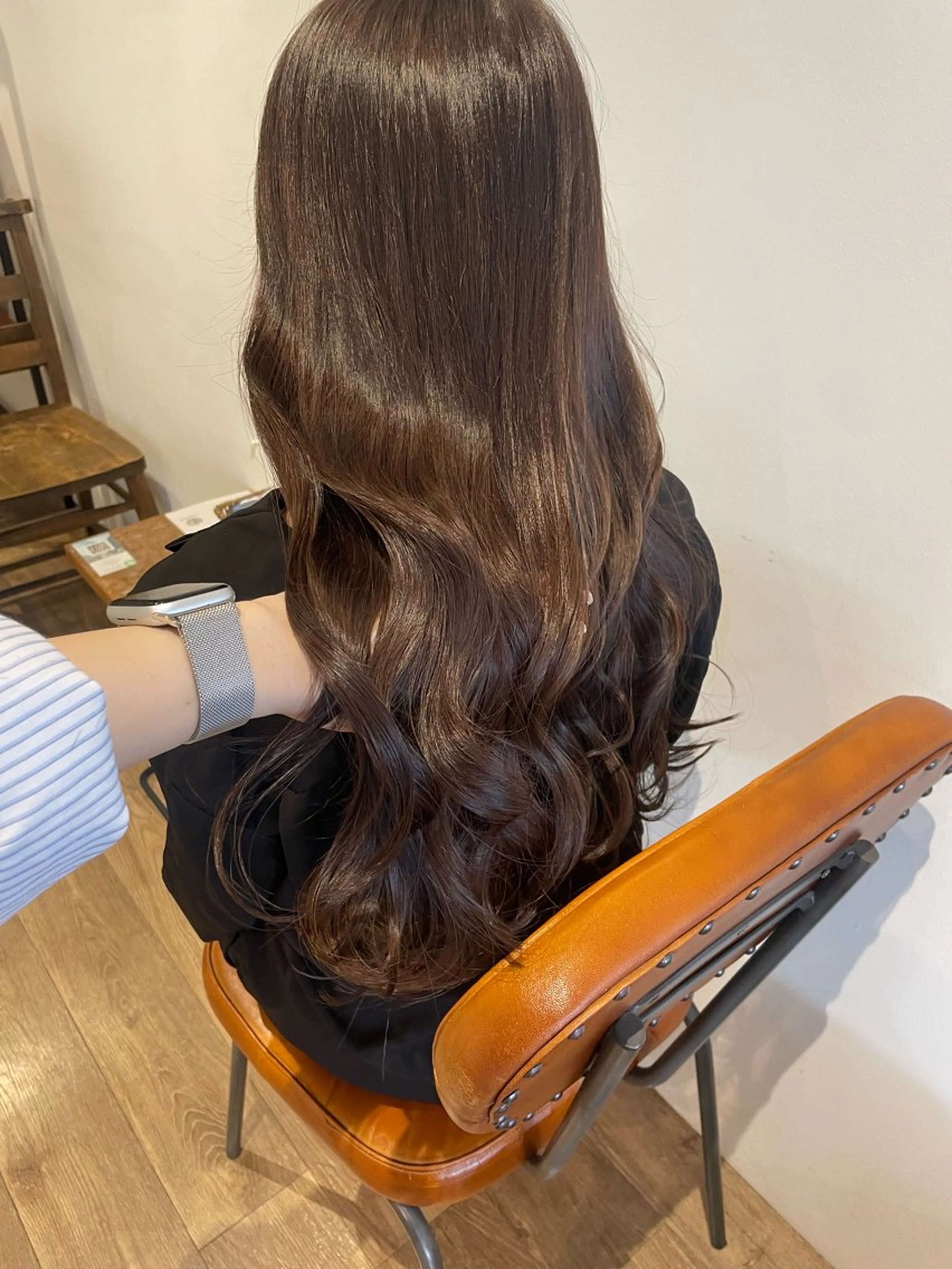 ロング カラー ヘアアレンジ ヘアカラー トリートメント Eliss Horie所属・coco♡ 韓国hairのヘアスタイル