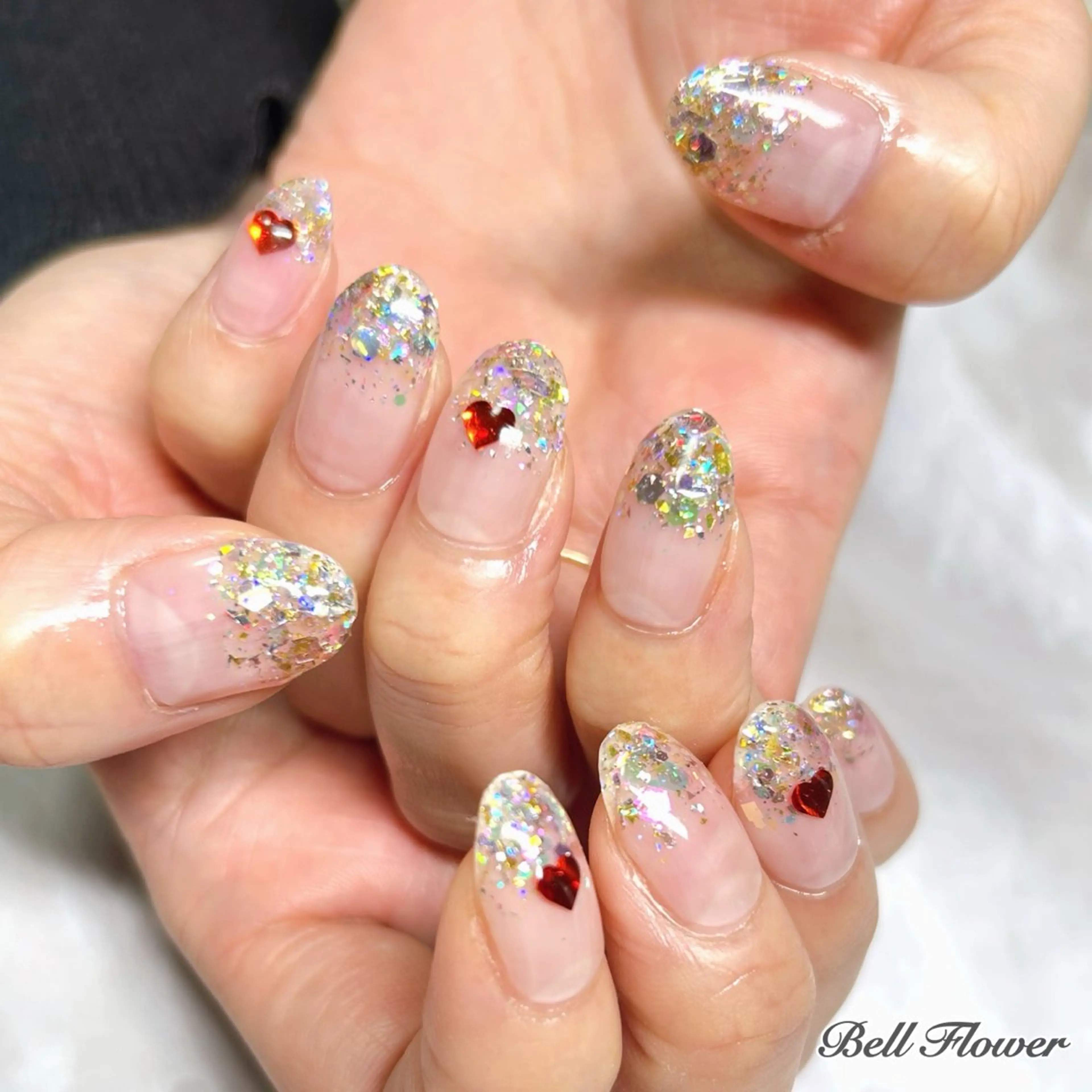 ネイル ハンドネイル Bell Flowerのネイルデザイン