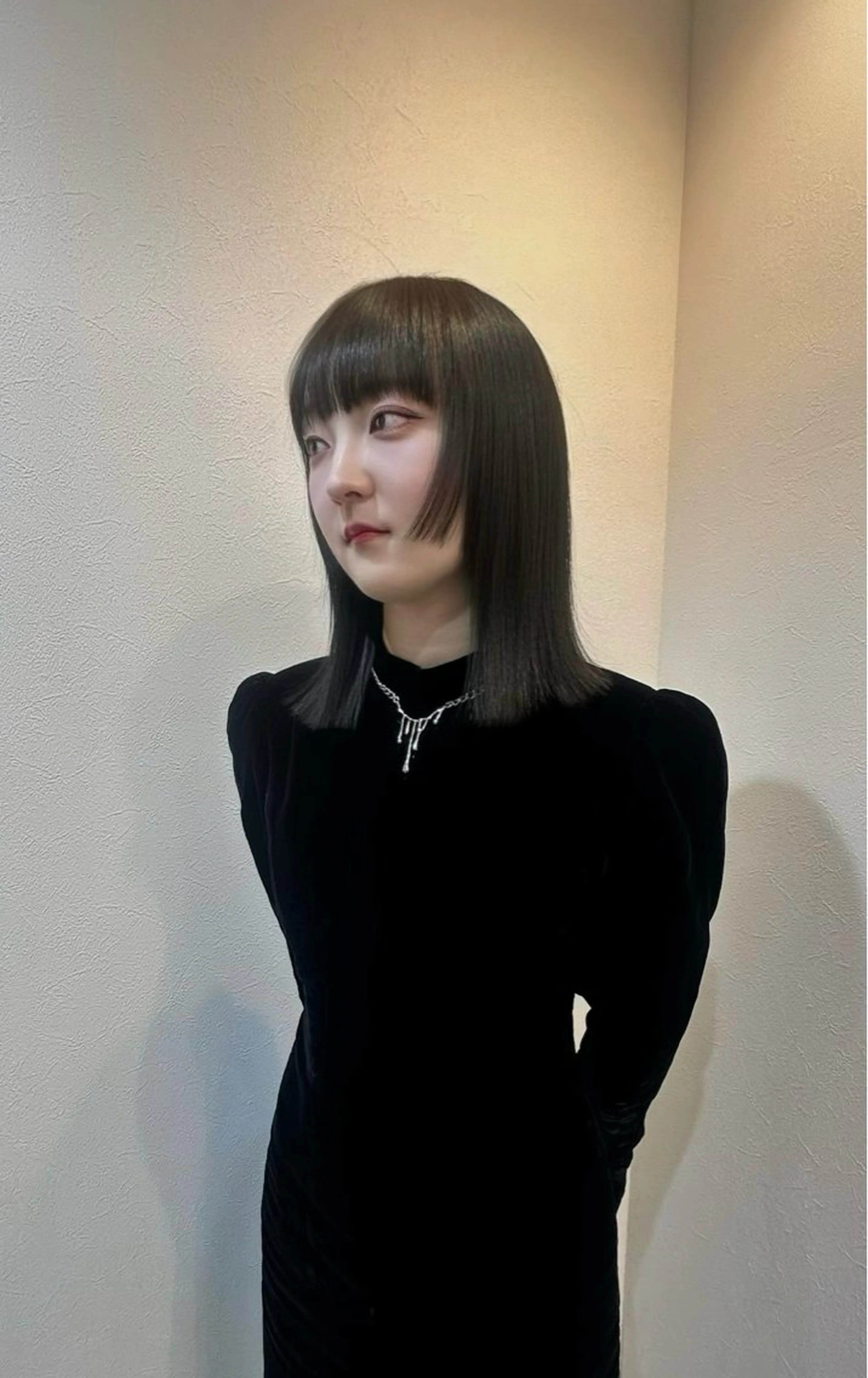 ミディアム Asuka/髪質改善 /カラー/ヘアセットのヘアスタイル