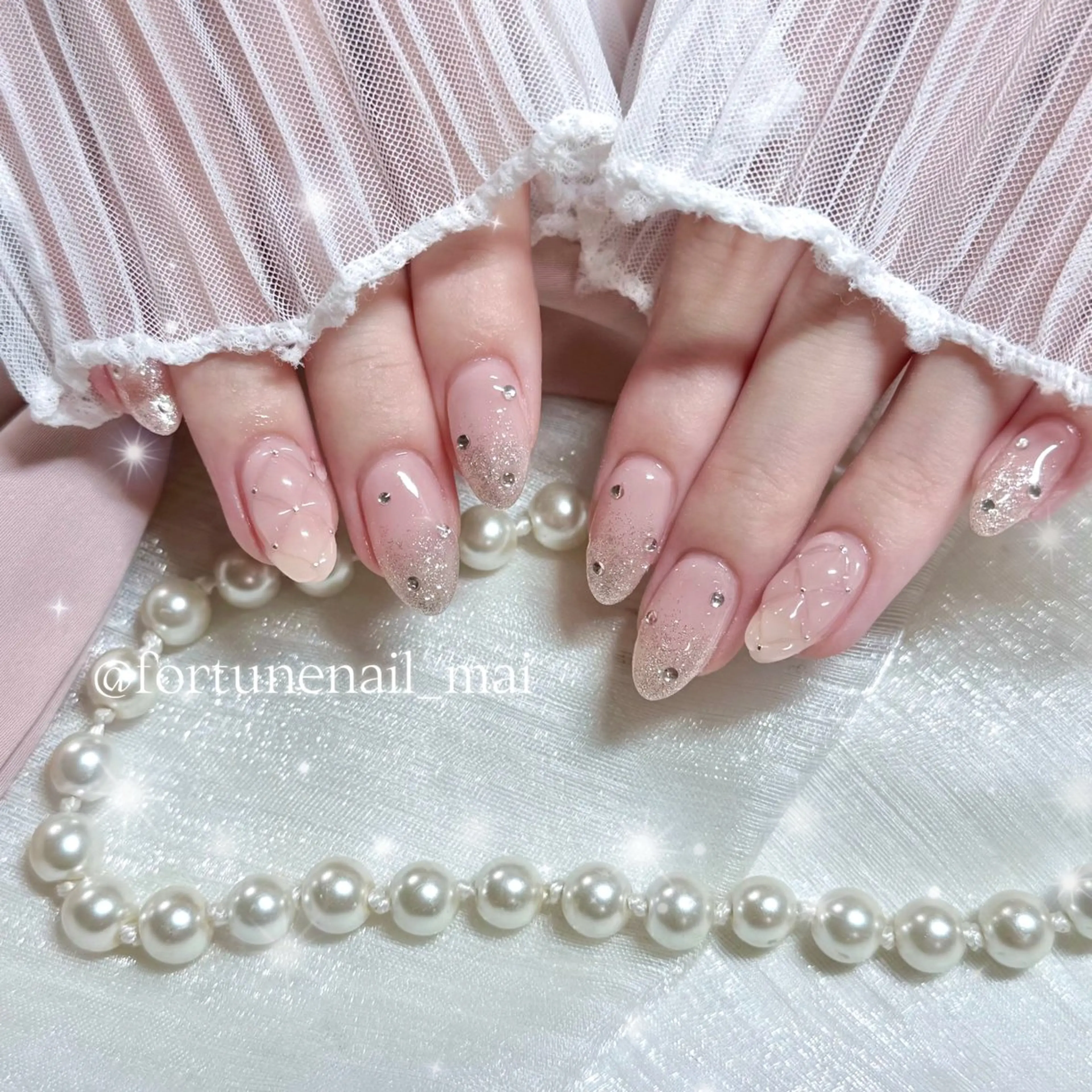 ネイル ハンドネイル 🎀Mai 🎀18日🈳のネイルデザイン