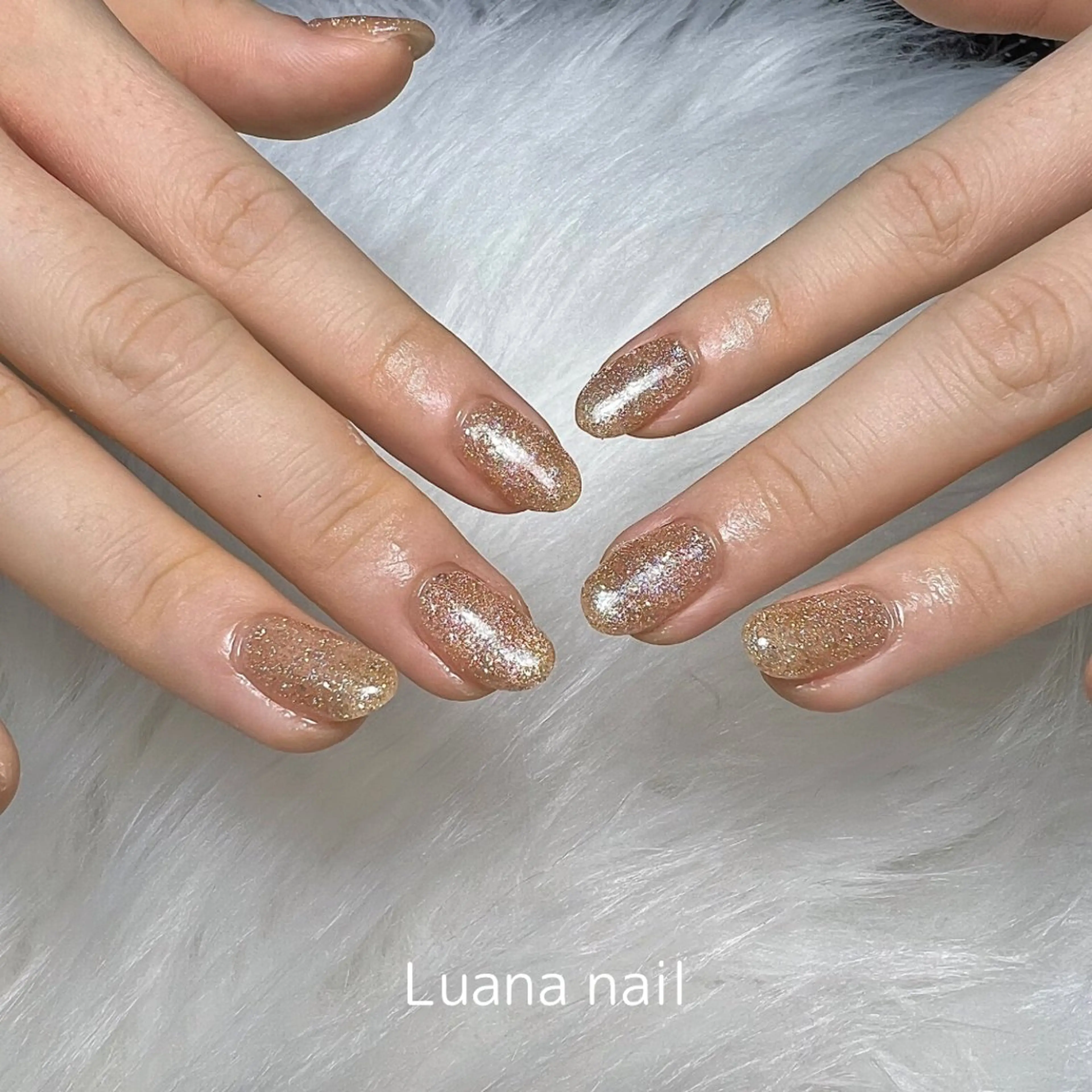 ネイル フラッシュネイル ワンカラーネイル Luana nailのネイルデザイン