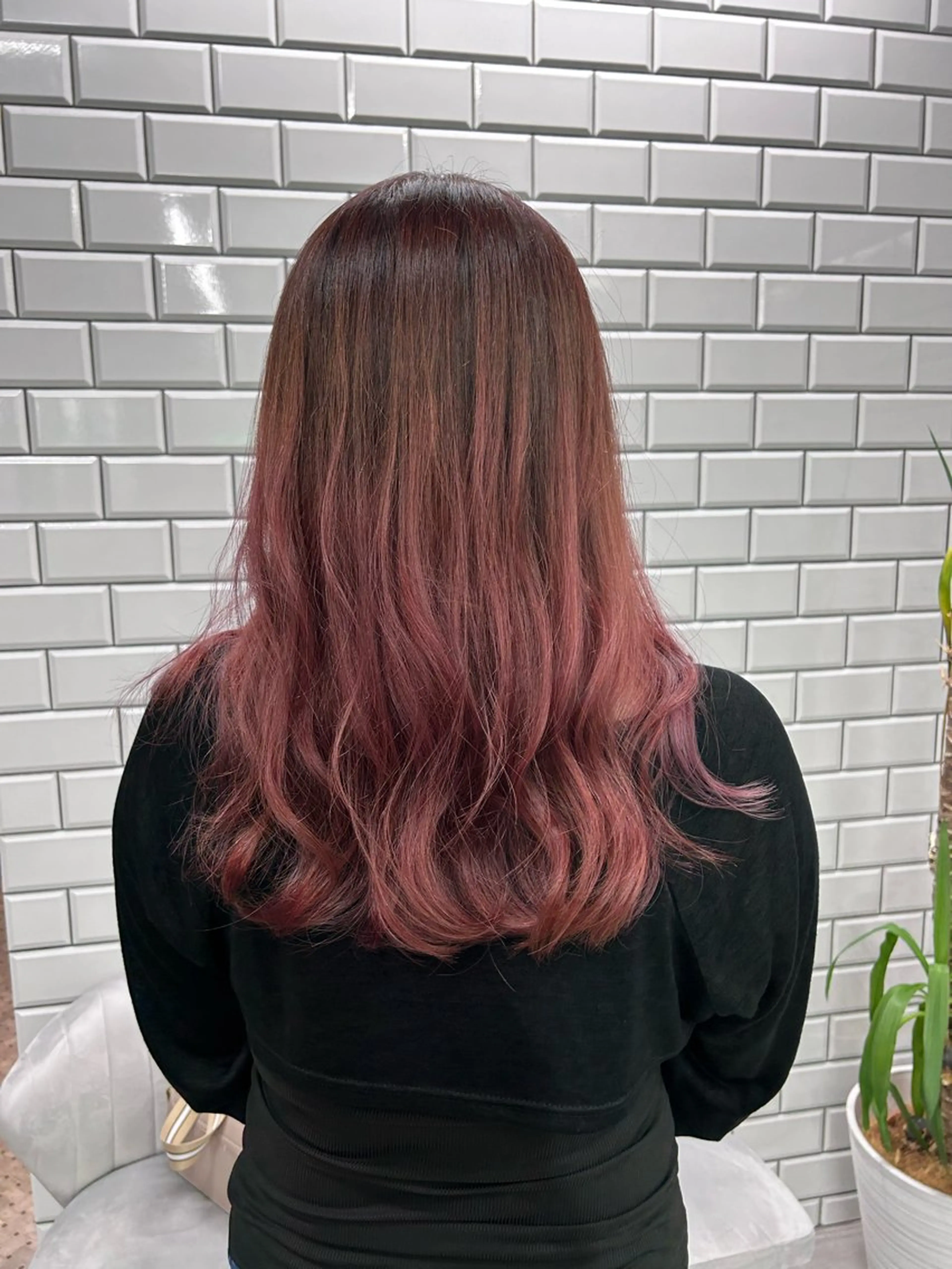 ロング カラー ヘアカラー トリートメント newi赤羽 ✂️KEN✂️のヘアスタイル