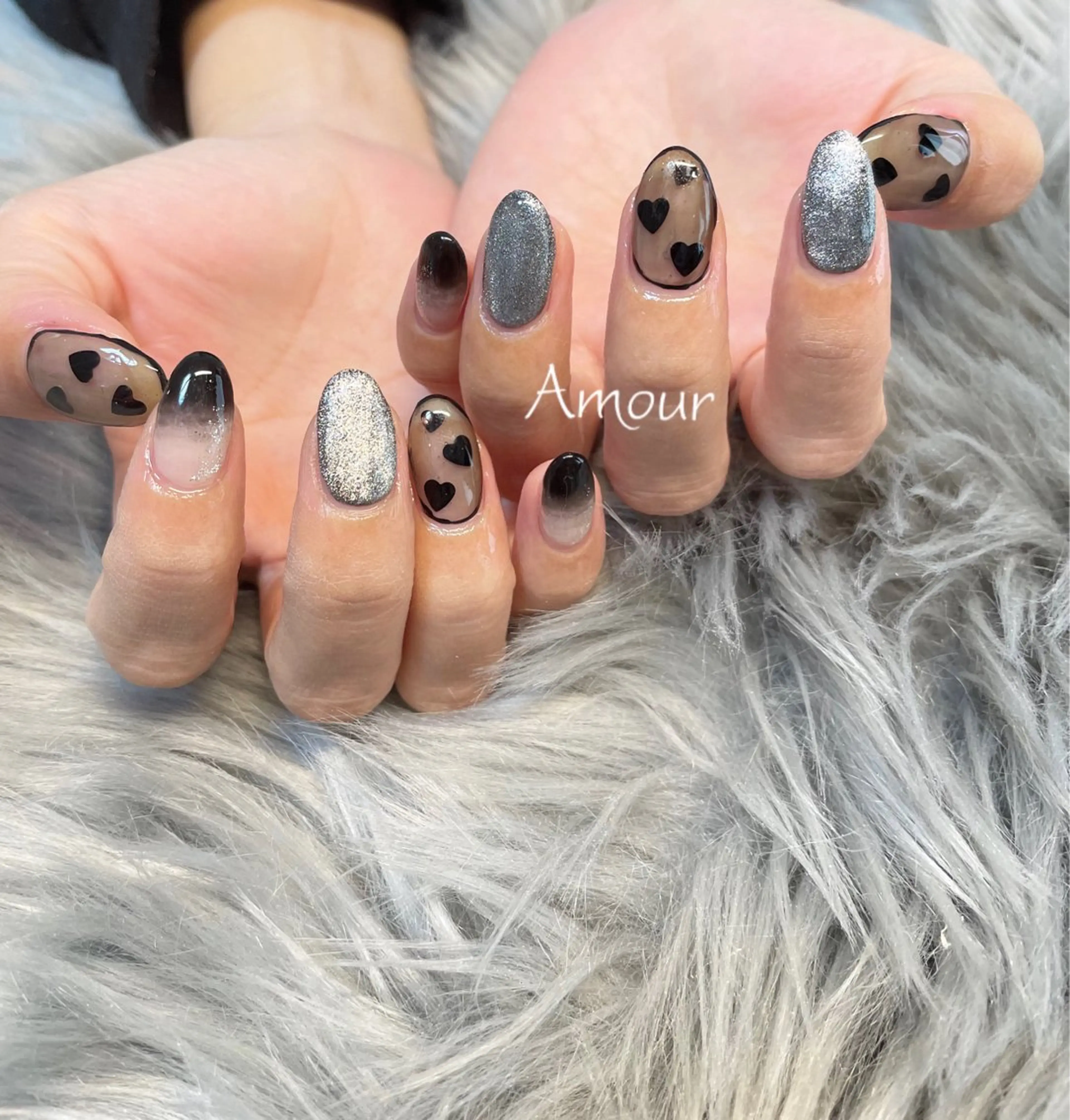 ネイル バレンタイン Nail Salon Amourのネイルデザイン