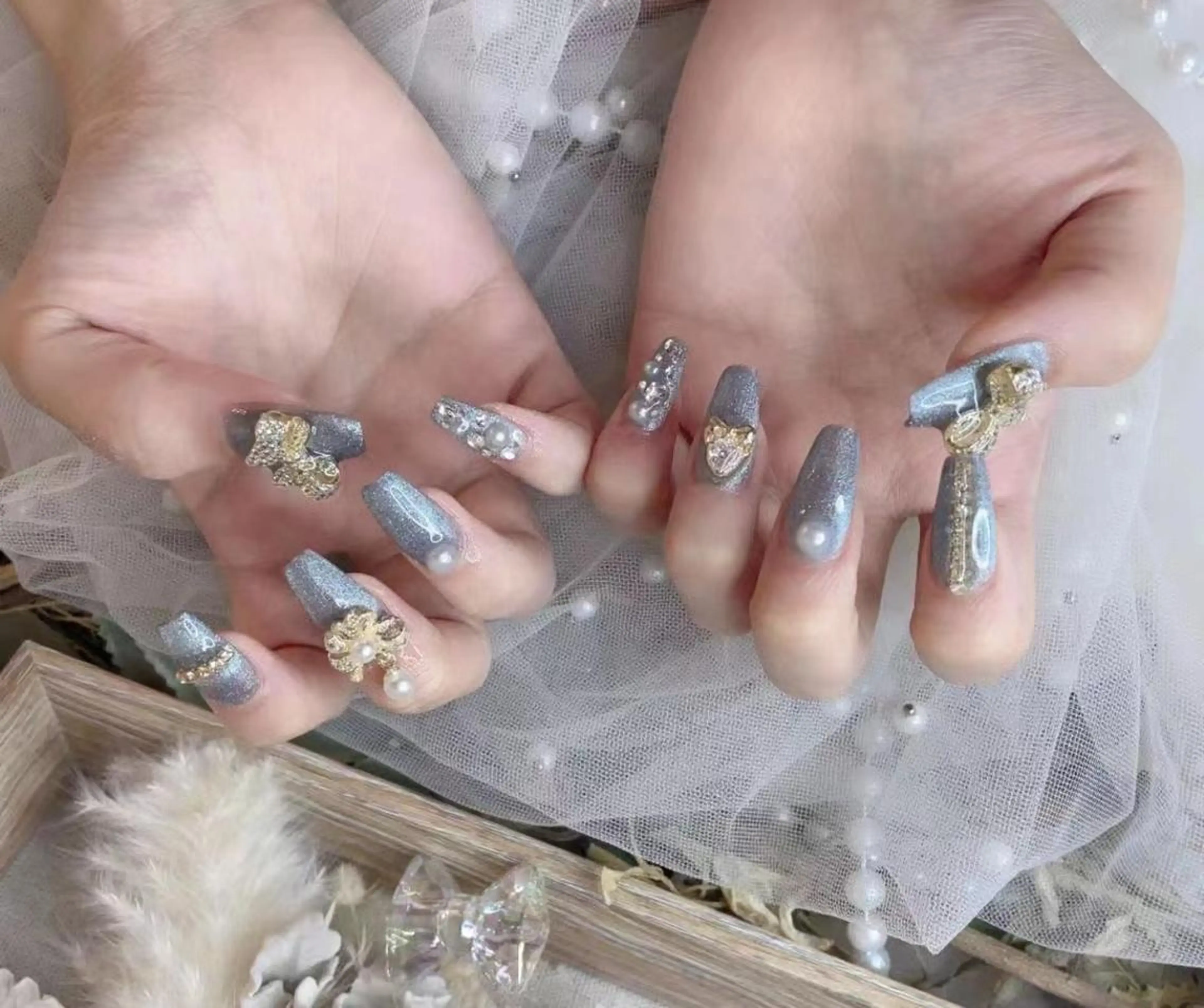 ネイル ラメ(グリッター) Babarla Nailのネイルデザイン