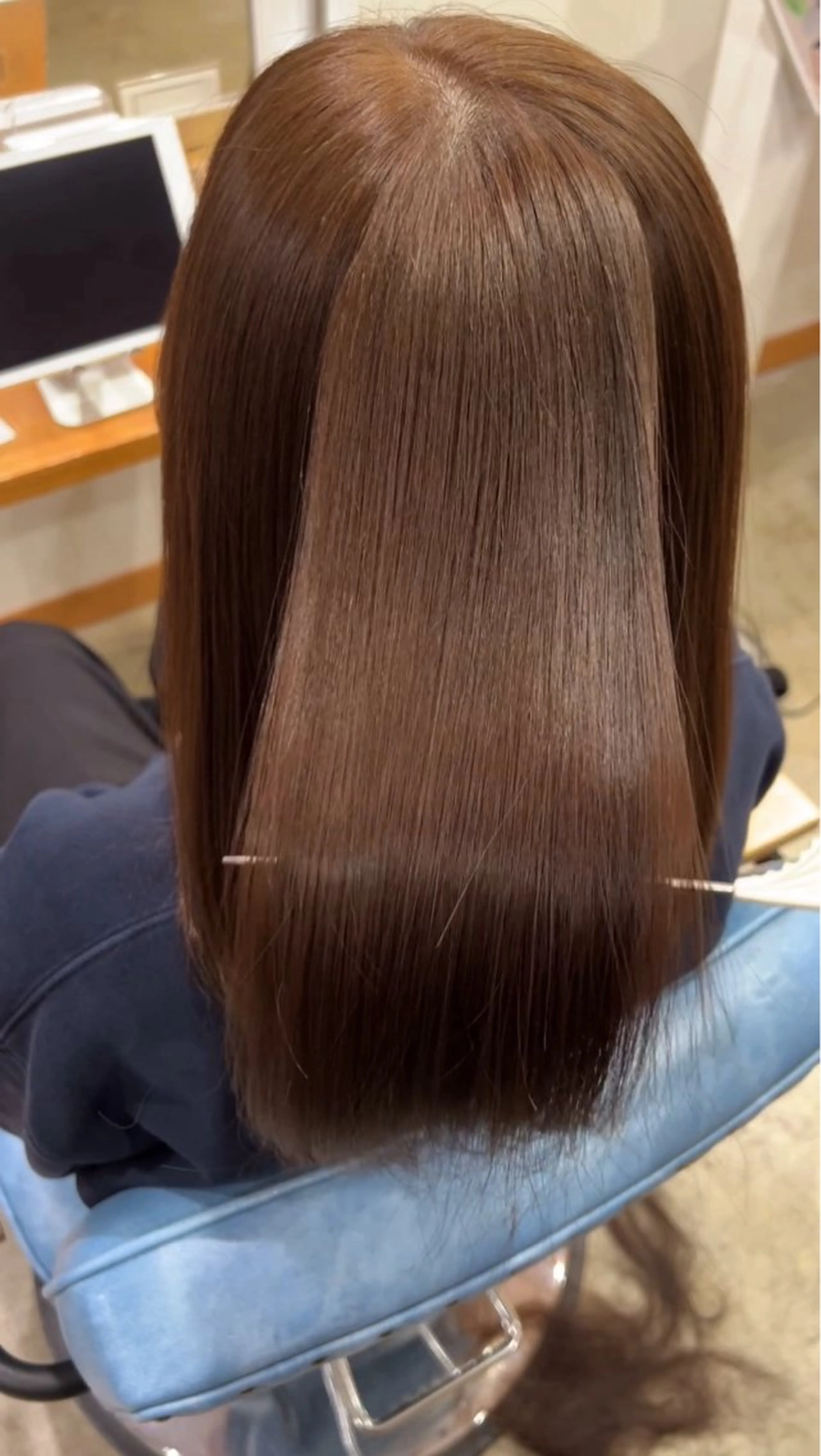 ロング 韓国風カラー 顔周りカット 韓国風ヘア ヘアカラー トリートメント 🥥髪質改善 /メンズ🥥國谷俊介のヘアスタイル