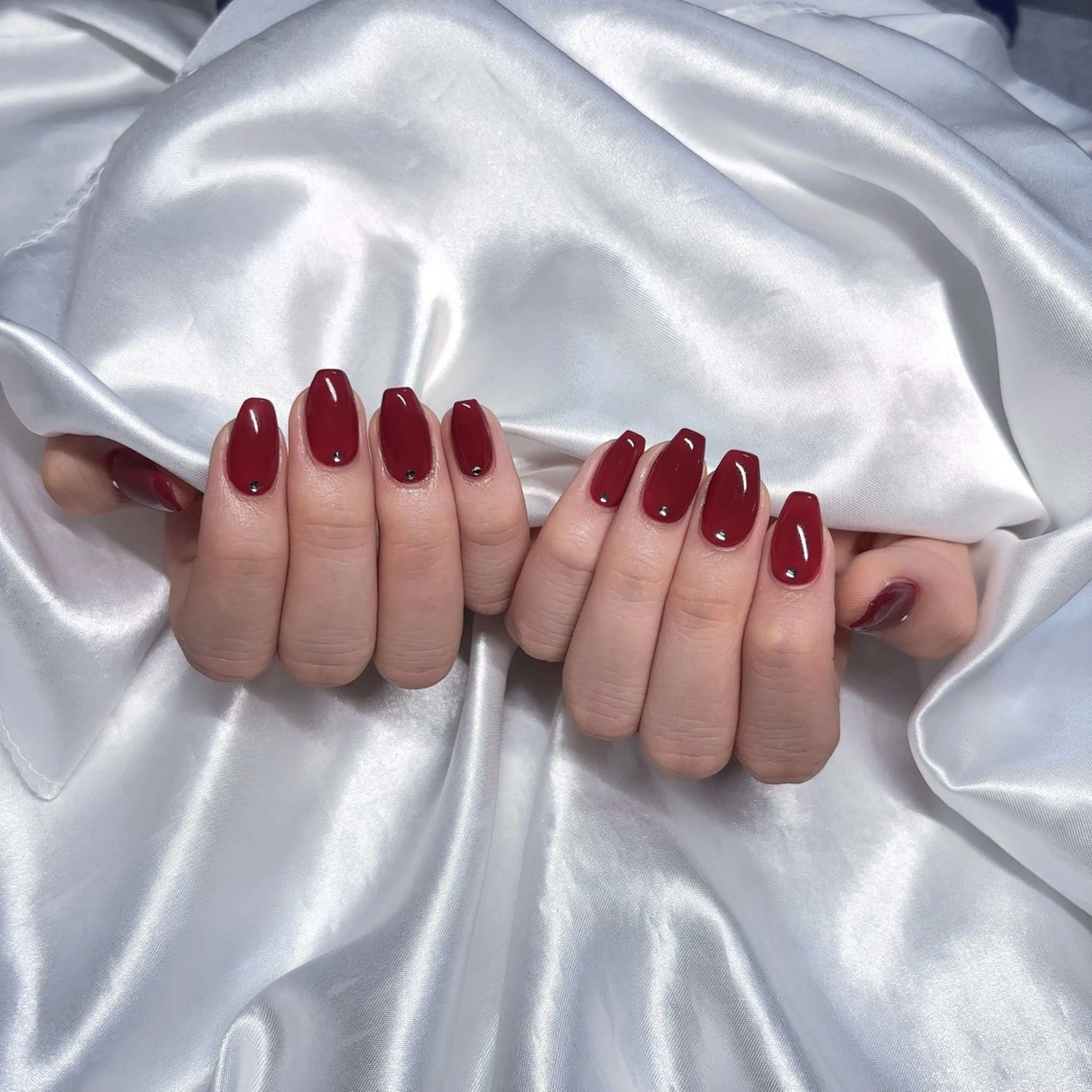 ネイル ワンカラーネイル ハンドネイル Lance nail Minaのネイルデザイン