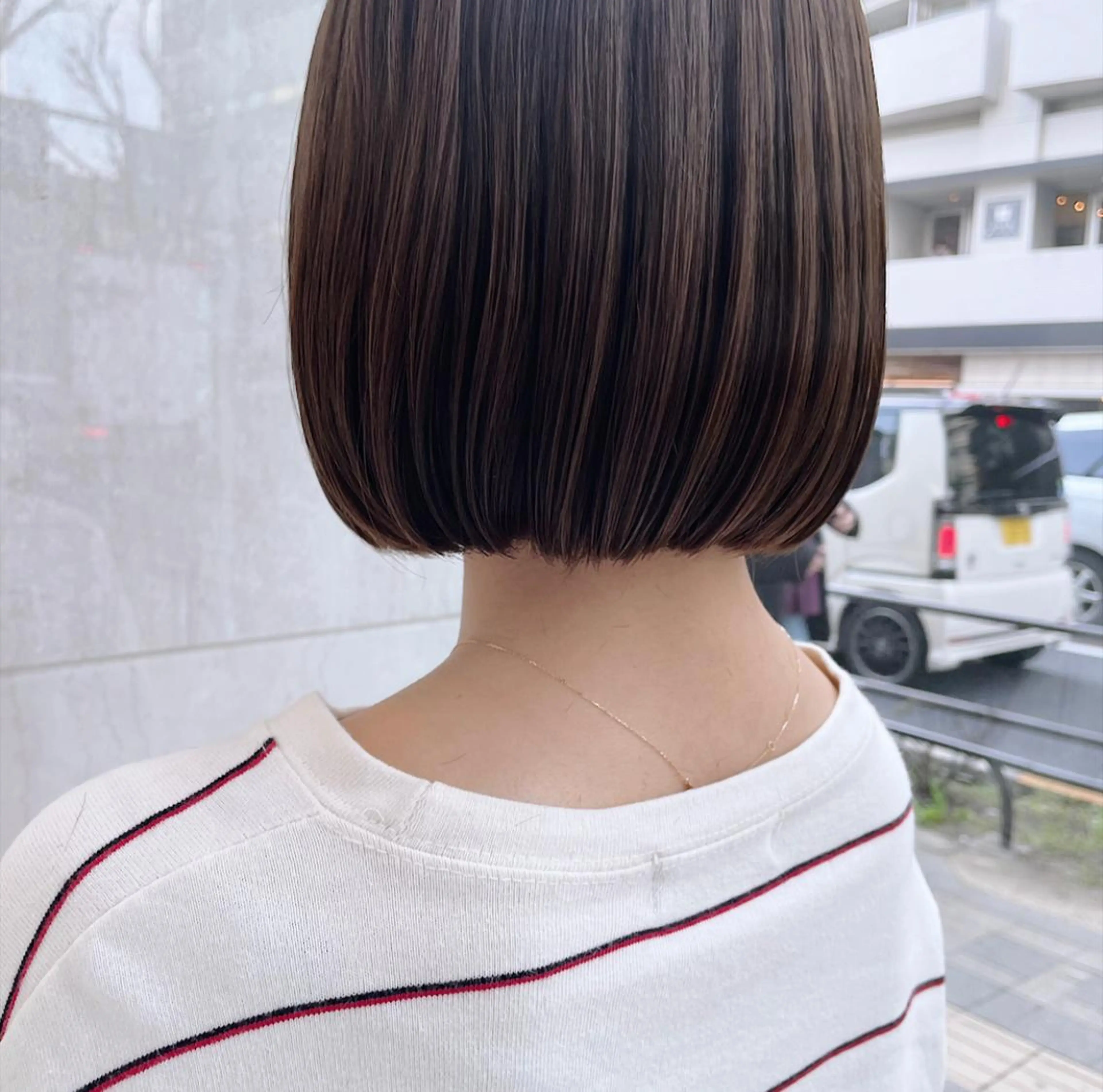 ショート ショートヘア 縮毛矯正 BiBi 武田 あやのヘアスタイル