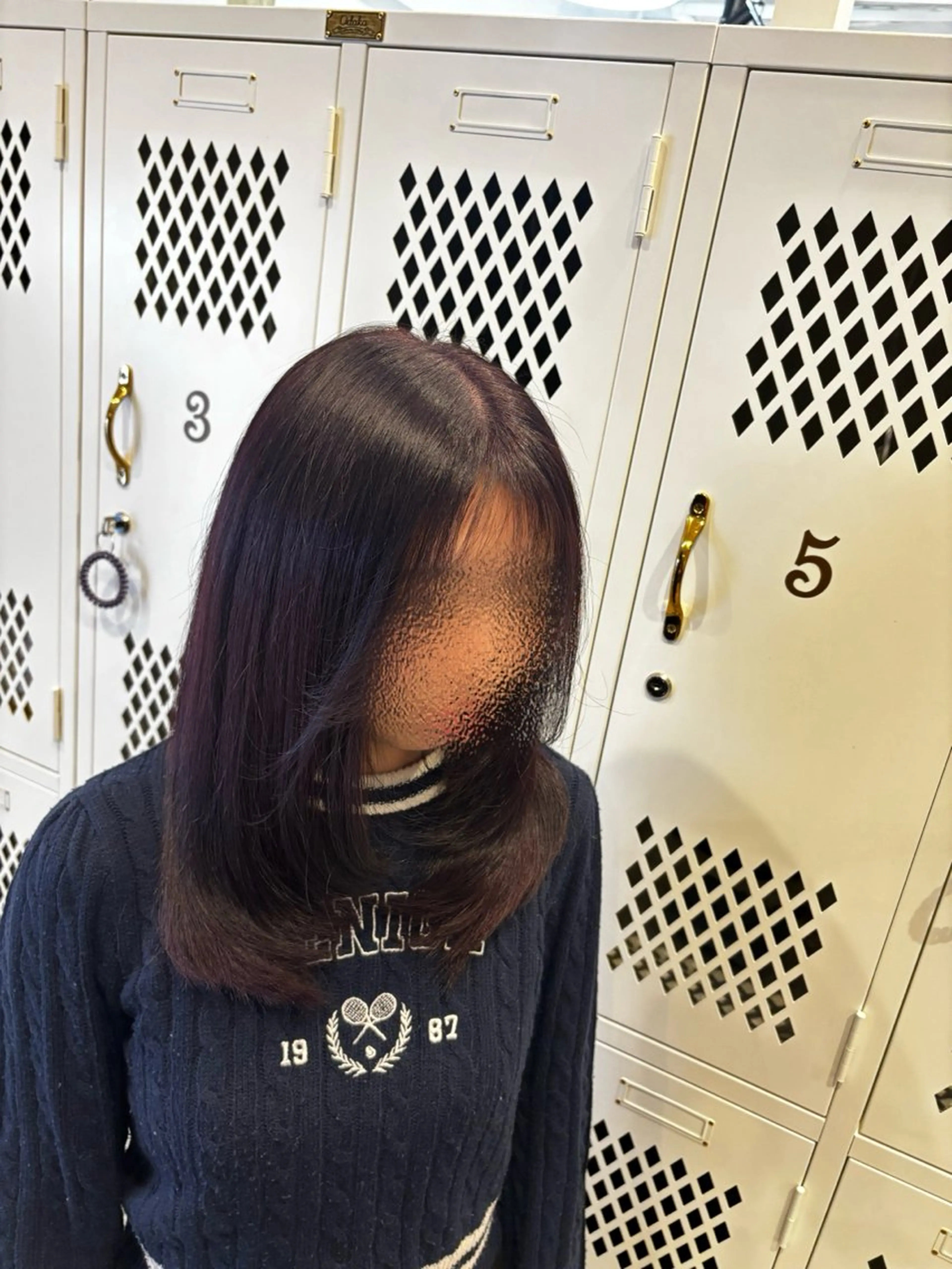 セミロング カットモデル無料 🌙 松本のヘアスタイル