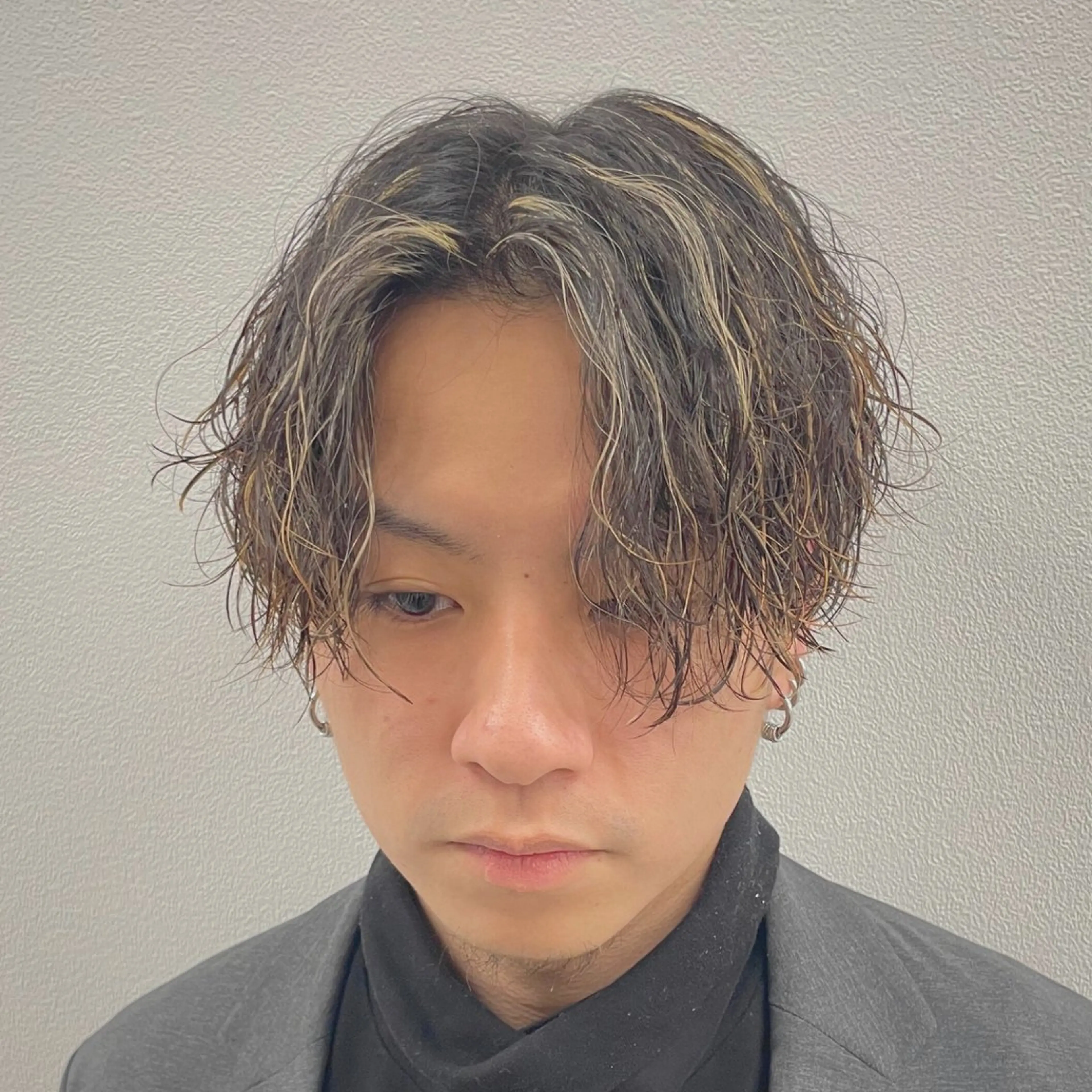 メンズ カット ヘアカラー パーマ GLANZ/メンズ カットモデル予約用のヘアスタイル
