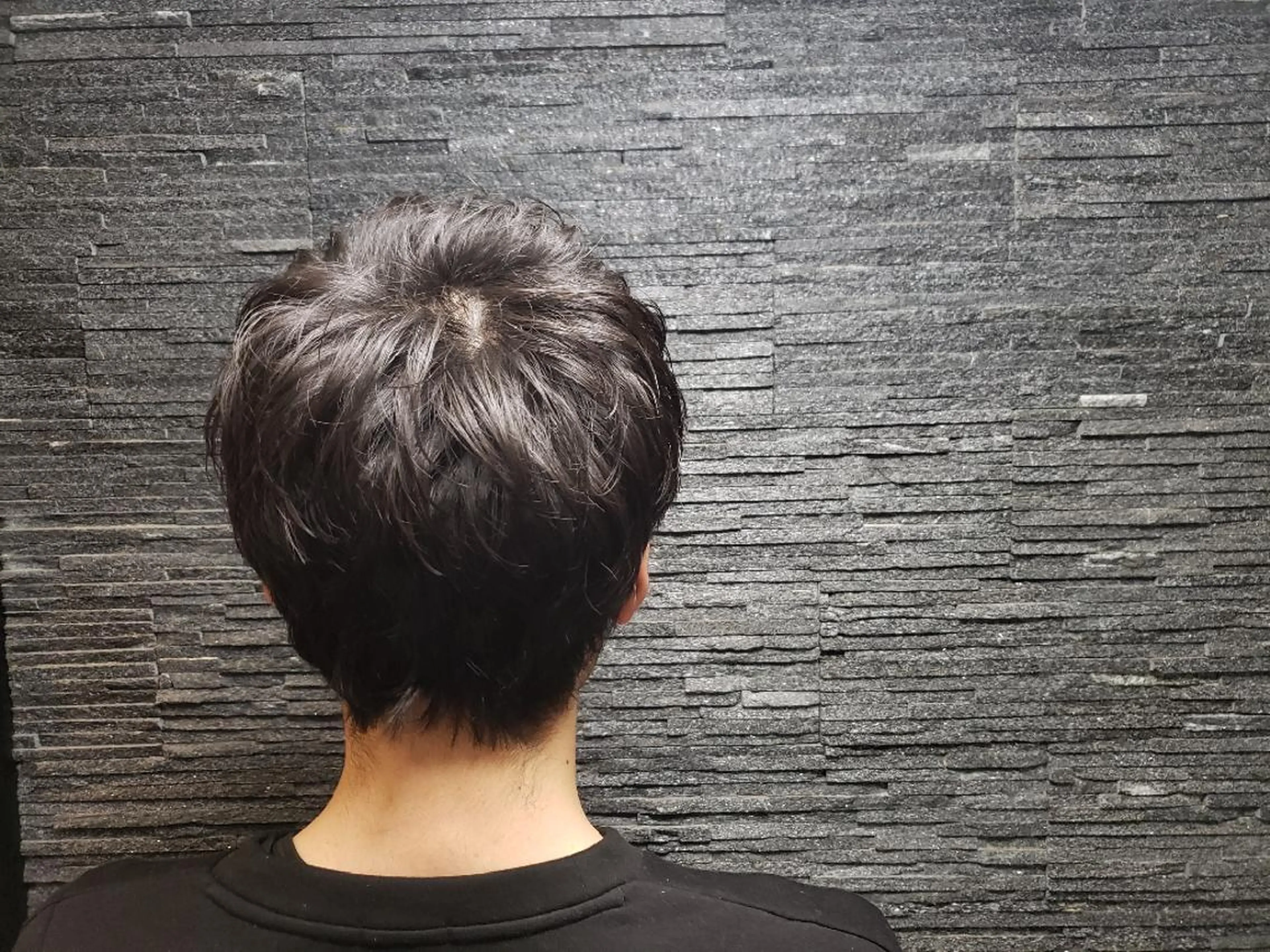 ミディアム パーマ 井手 葉月のヘアスタイル