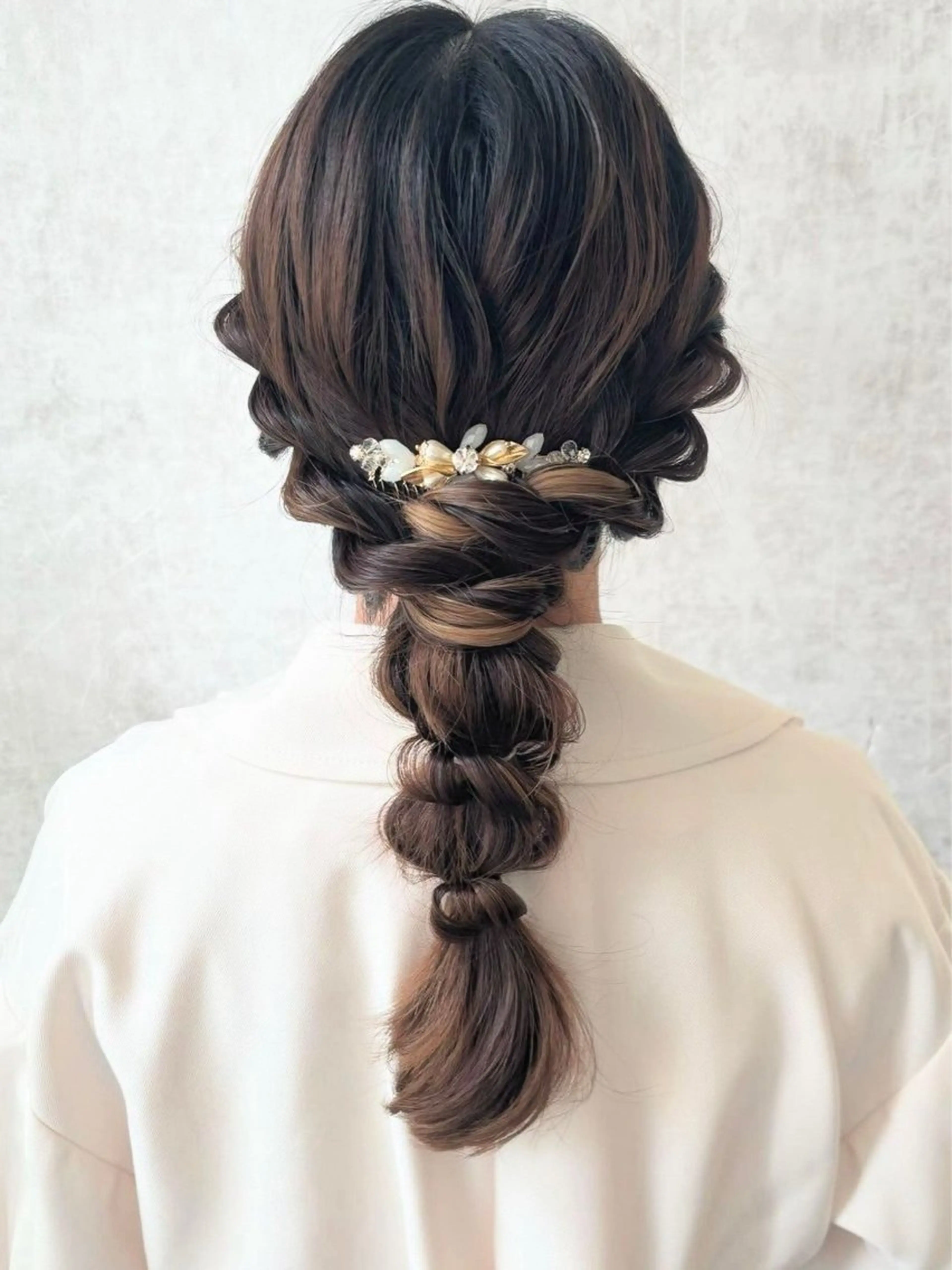 ロング エクステ🎀カラー ✨横浜／トレンドのヘアスタイル