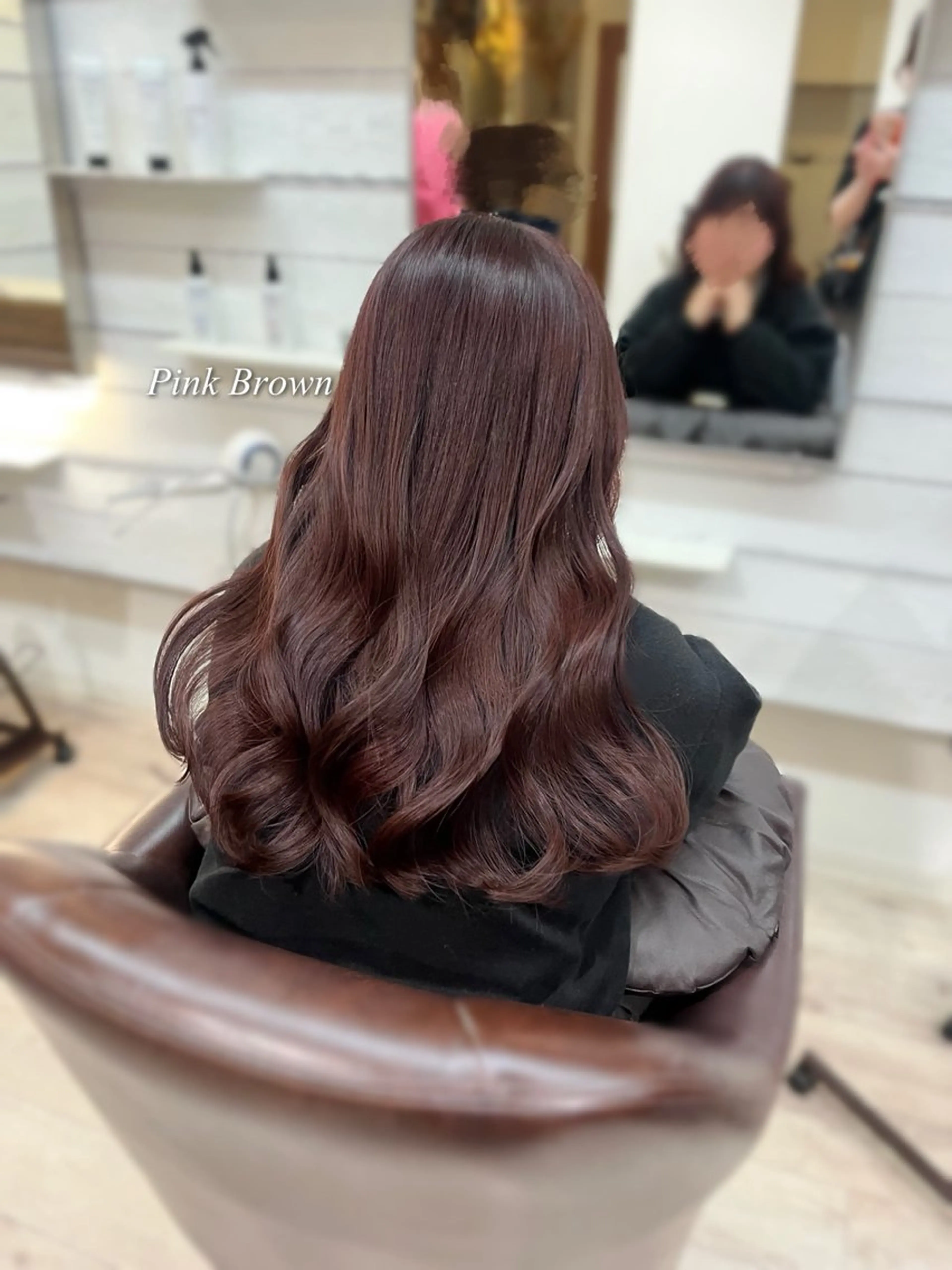 ロング カット ヘアカラー 松島 綾子のヘアスタイル