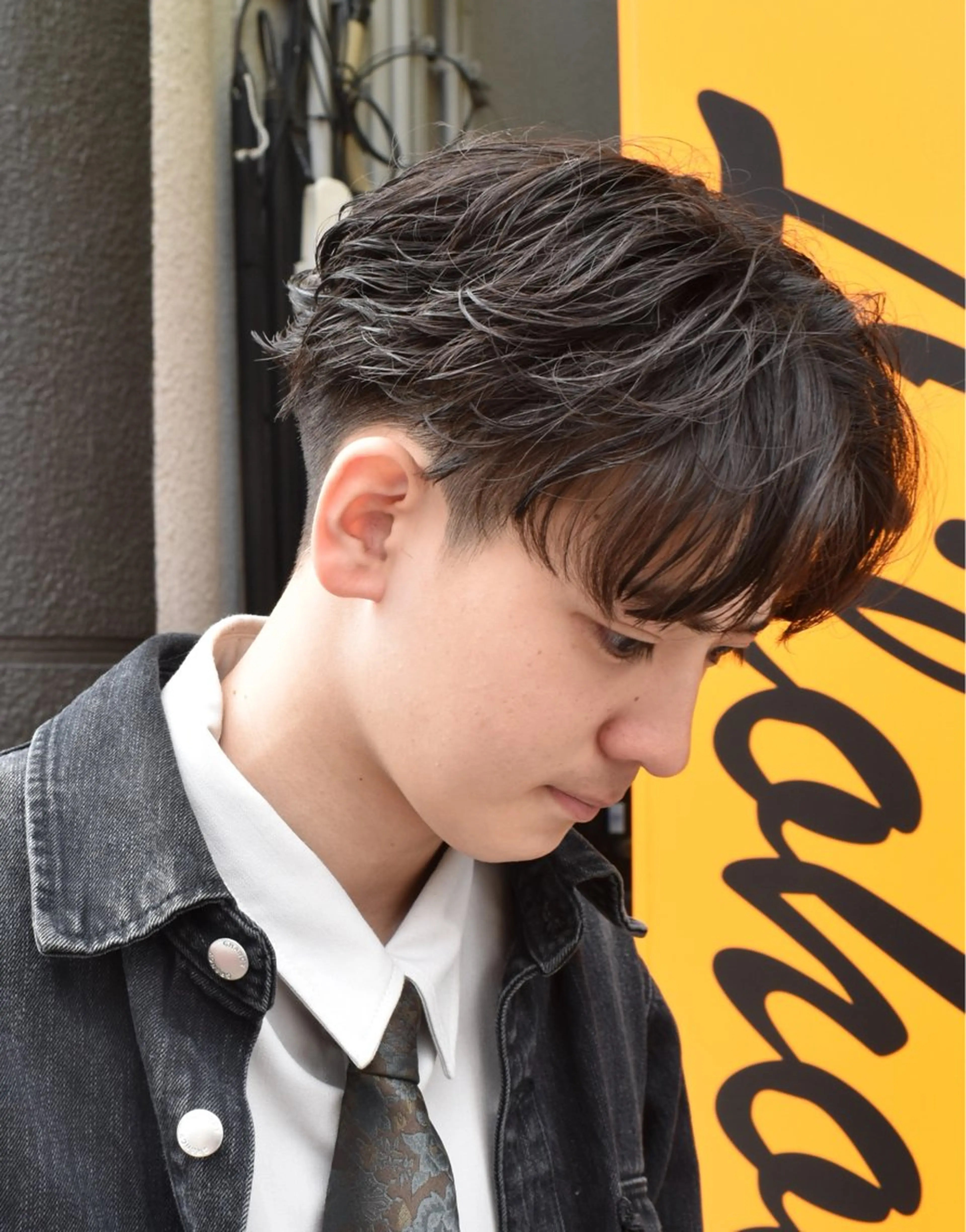 ショート パーマ FREAK BARBER SHOP河原町三条店所属・本多 伸丞のヘアスタイル