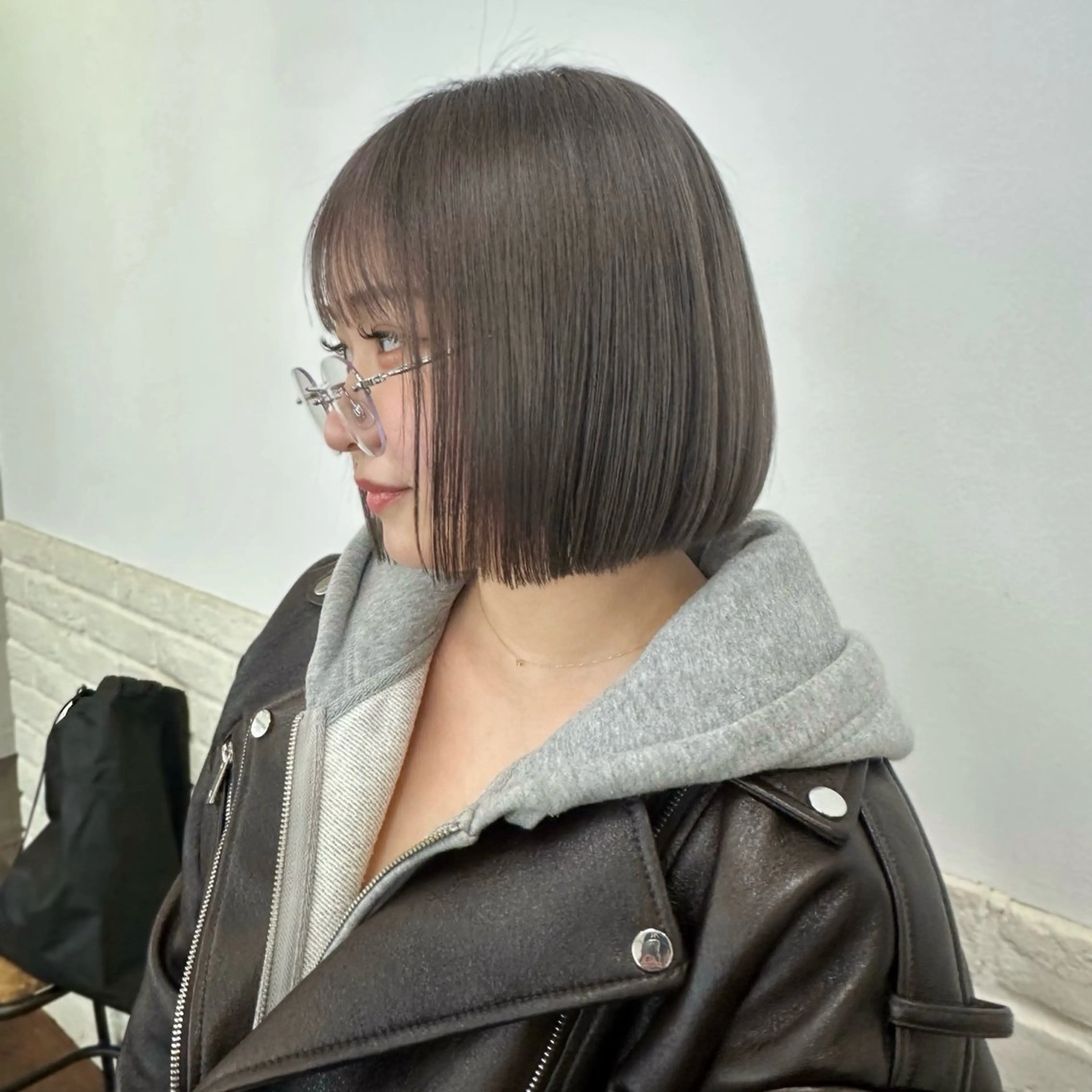 ミディアム カラー ヘアアレンジ ボブ make'sharajukum'clan所属・艶髪/ショートボブ /KYOYAのヘアスタイル