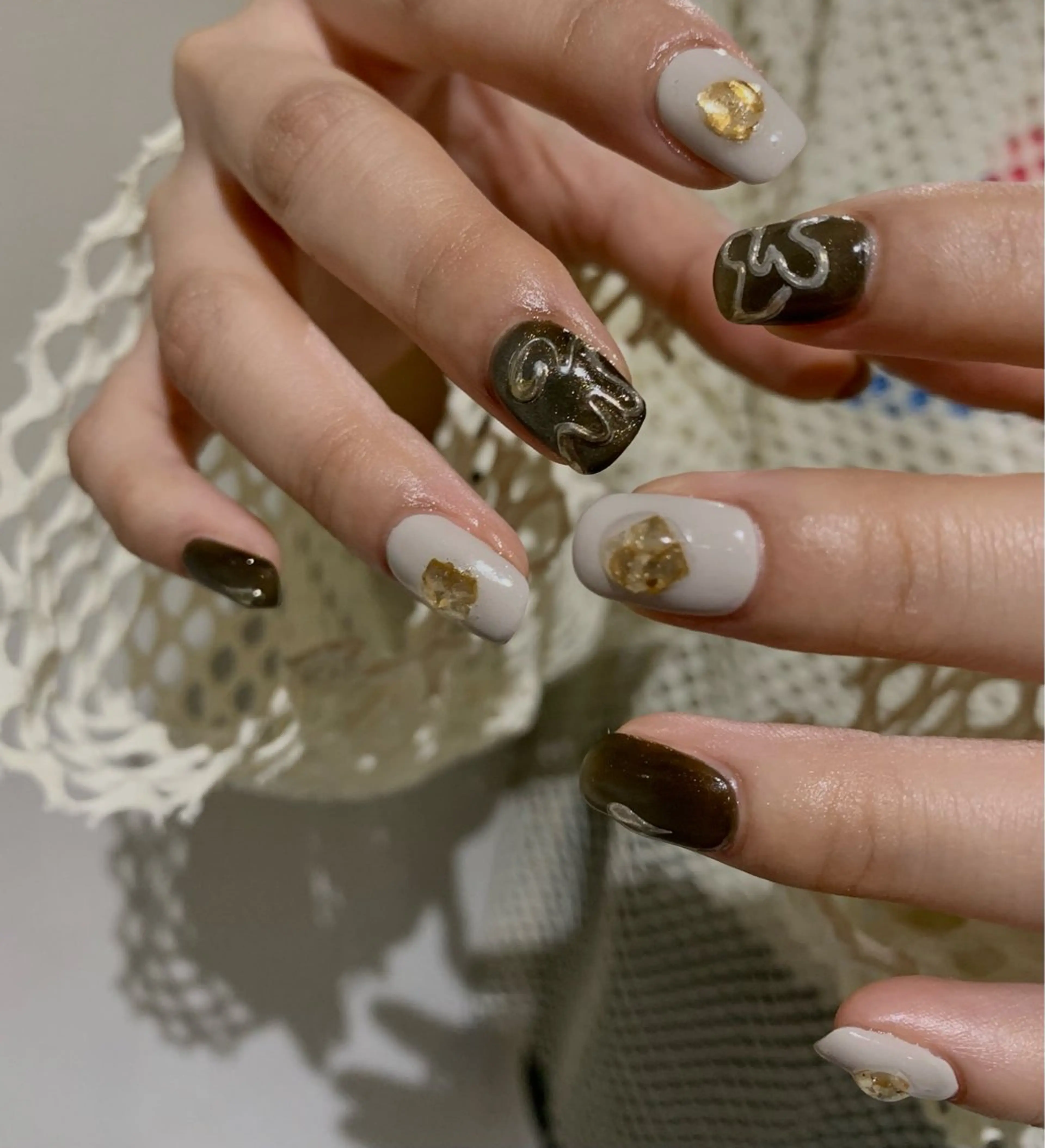 ネイル ニュアンスネイル BeColorful新宿所属・co nai_lのネイルデザイン