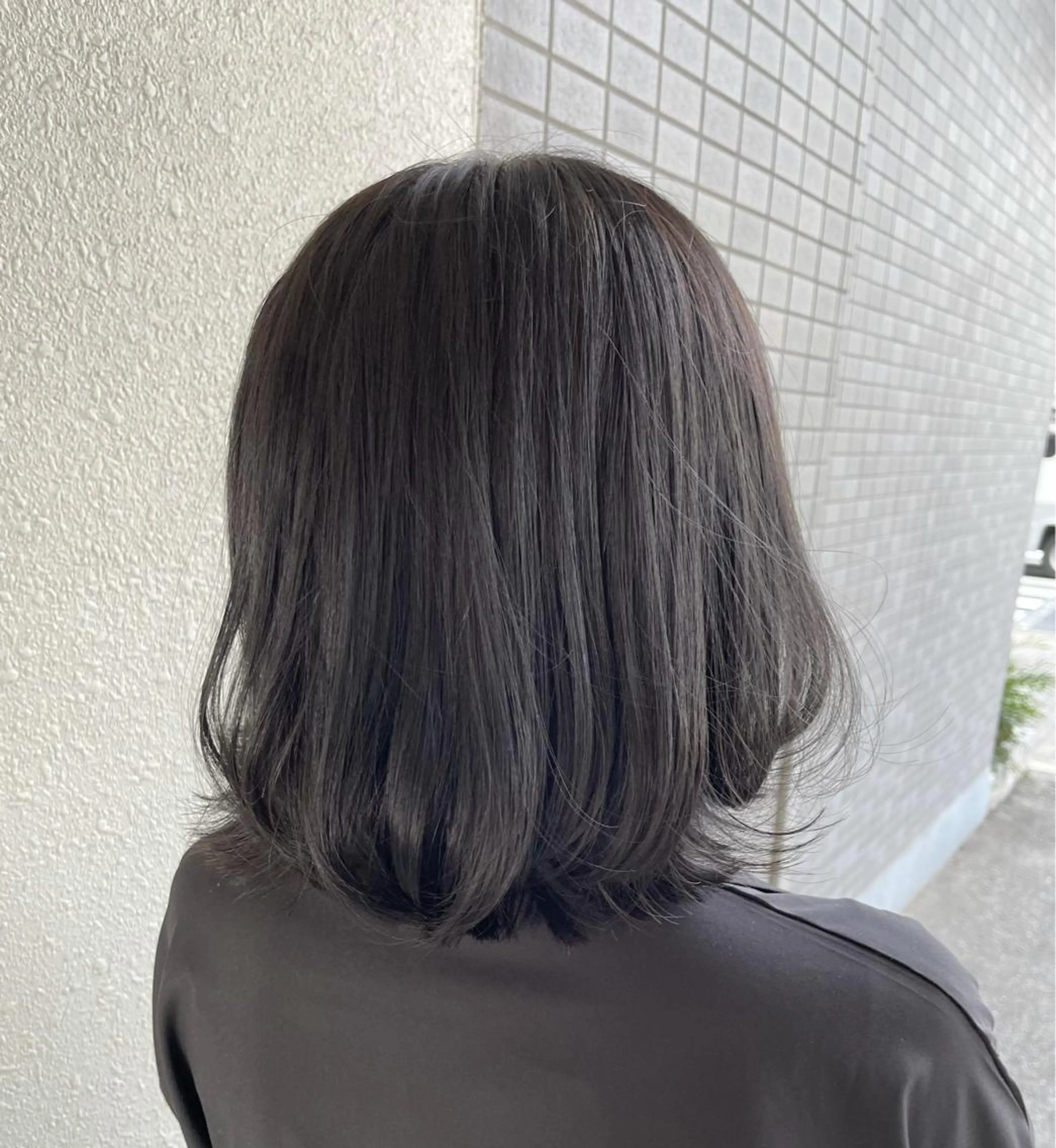 ミディアム カラー 北本 まどかのヘアスタイル