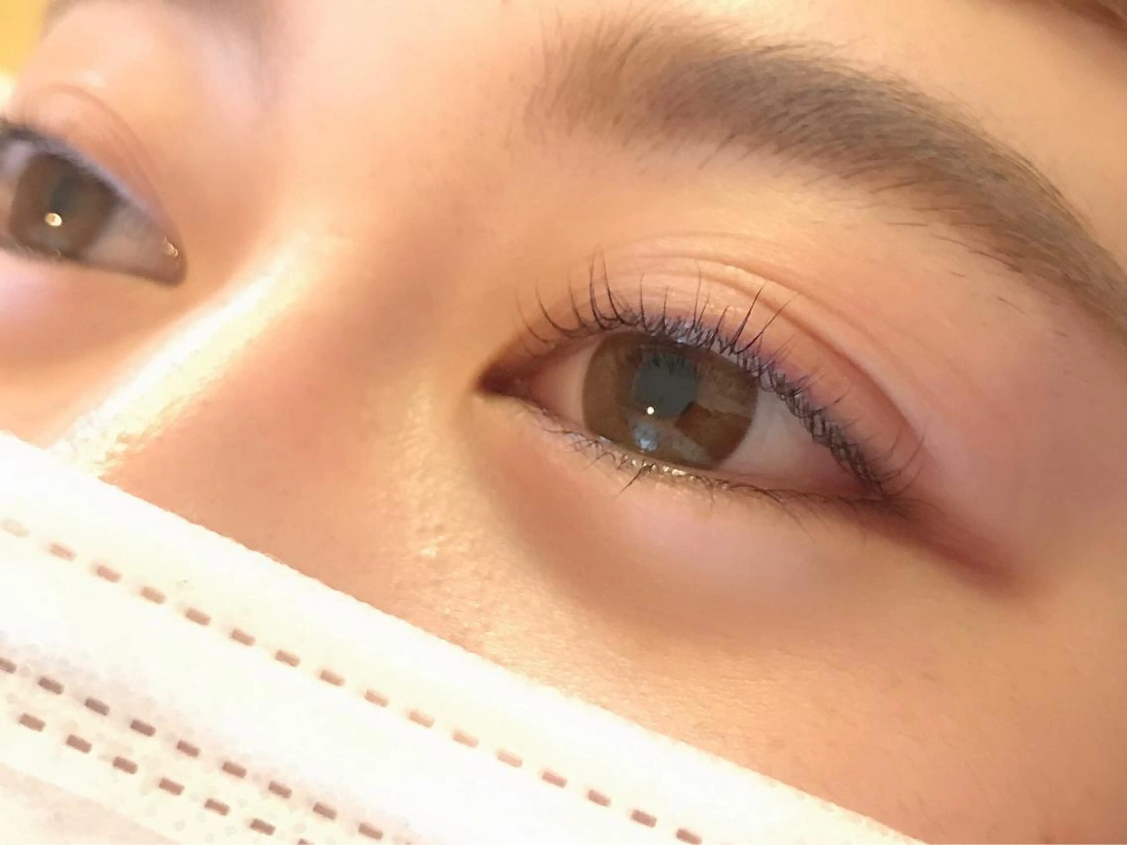 マツエク・マツパ パリジェンヌラッシュリフト 一重×まつ毛パーマ マツパ eyebrow&eyelash COCO所属・salon COCOのマツエク・マツパデザイン