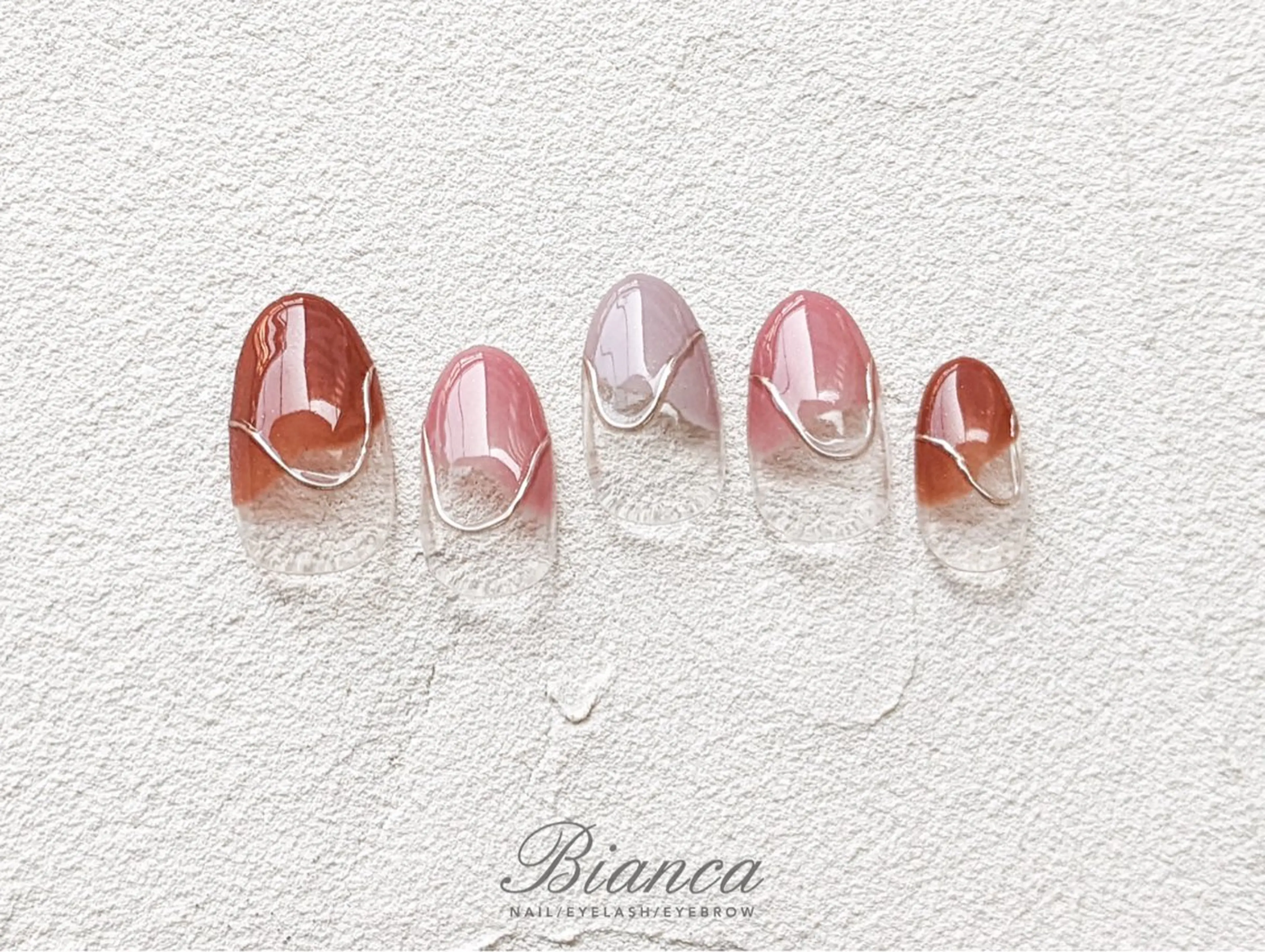 ネイル ハンドネイル Bianca栄店 みさと店長のネイルデザイン