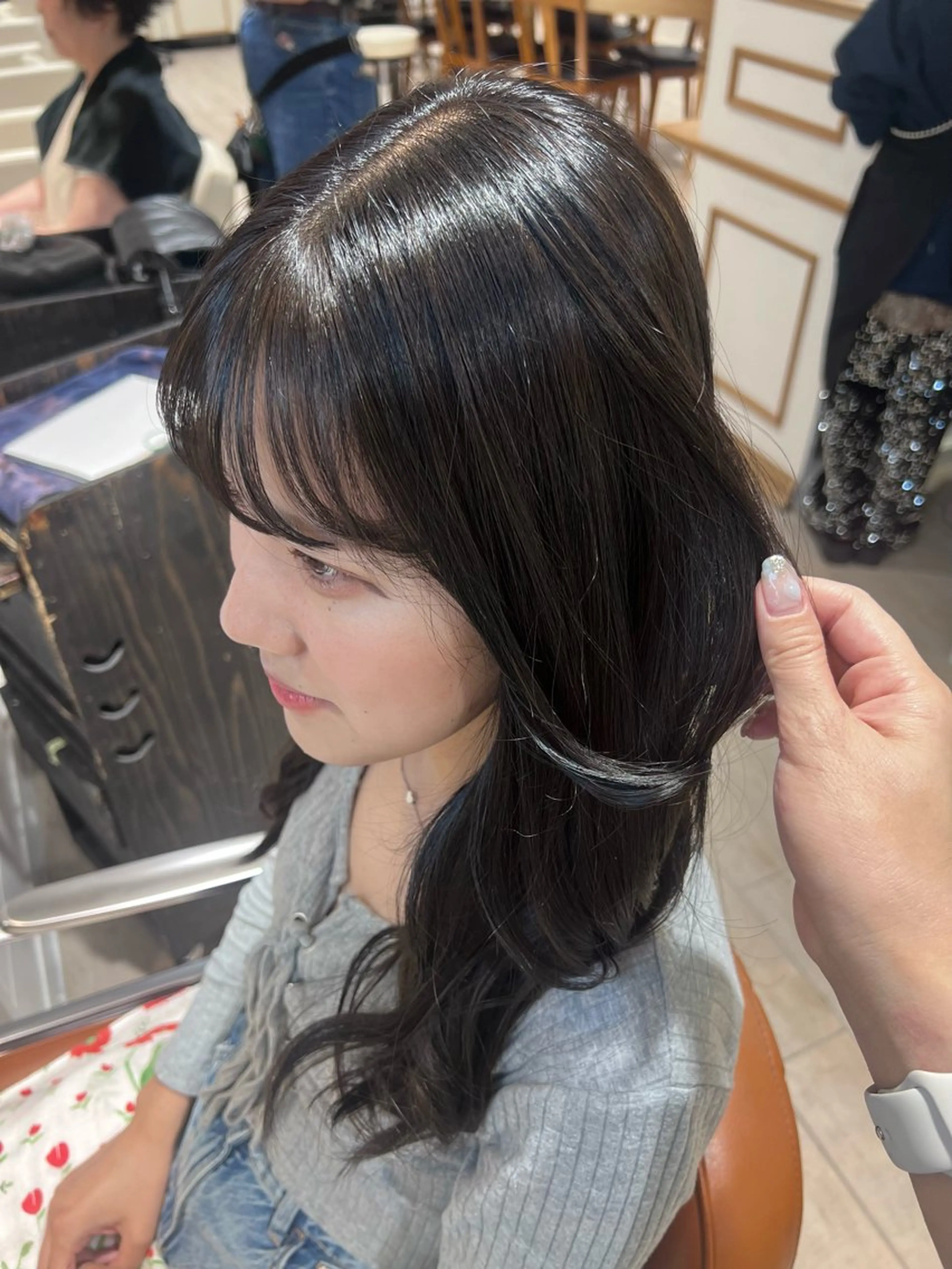 ロング カラー ヘアカラー ୨୧color୨୧ ちひろのヘアスタイル