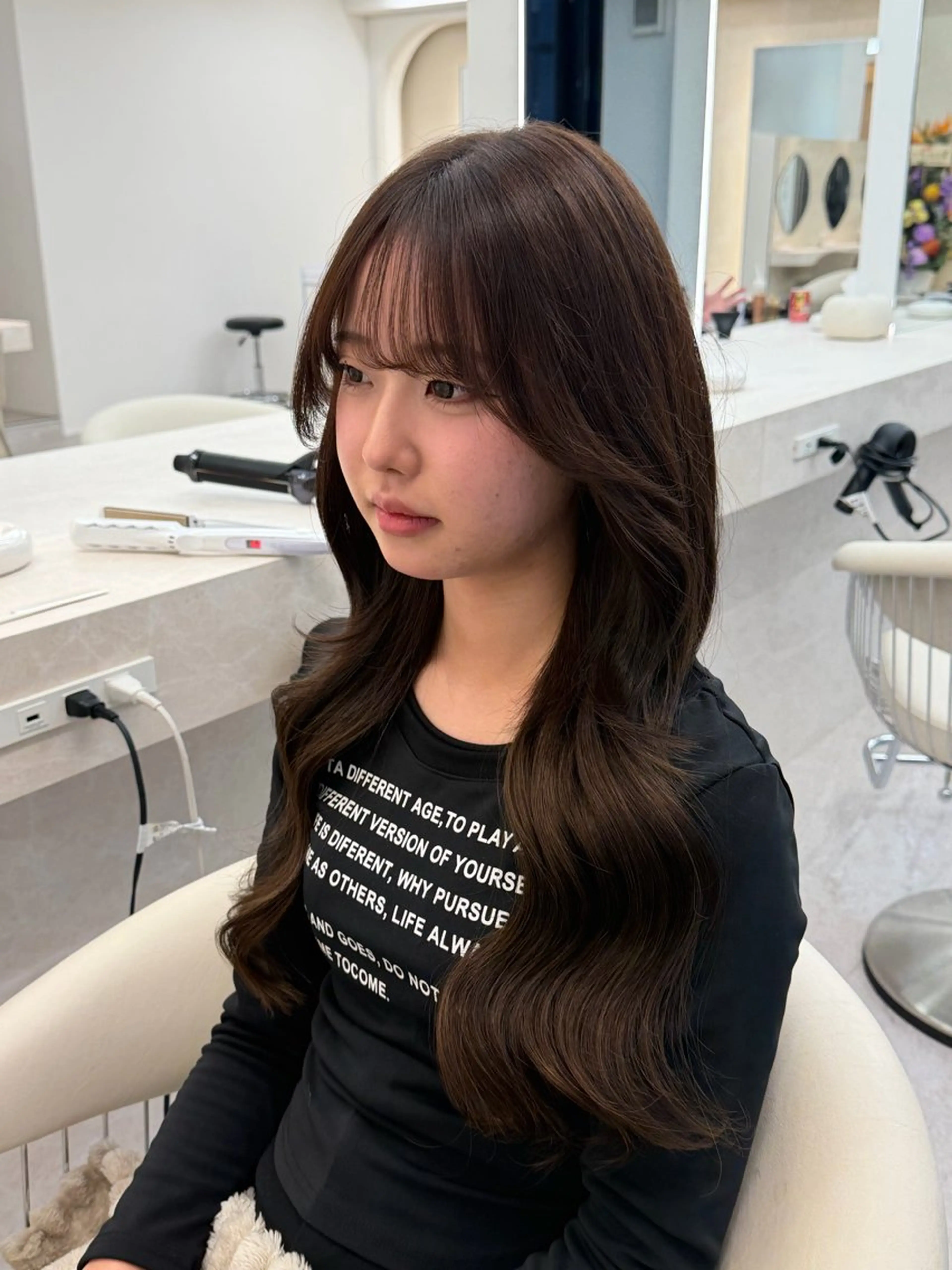 ⚠️本日限定価格⚠️エクステ取り外し無料+馴染ませカット半額+プルエクステダイヤモンド毛質60本〜の写真