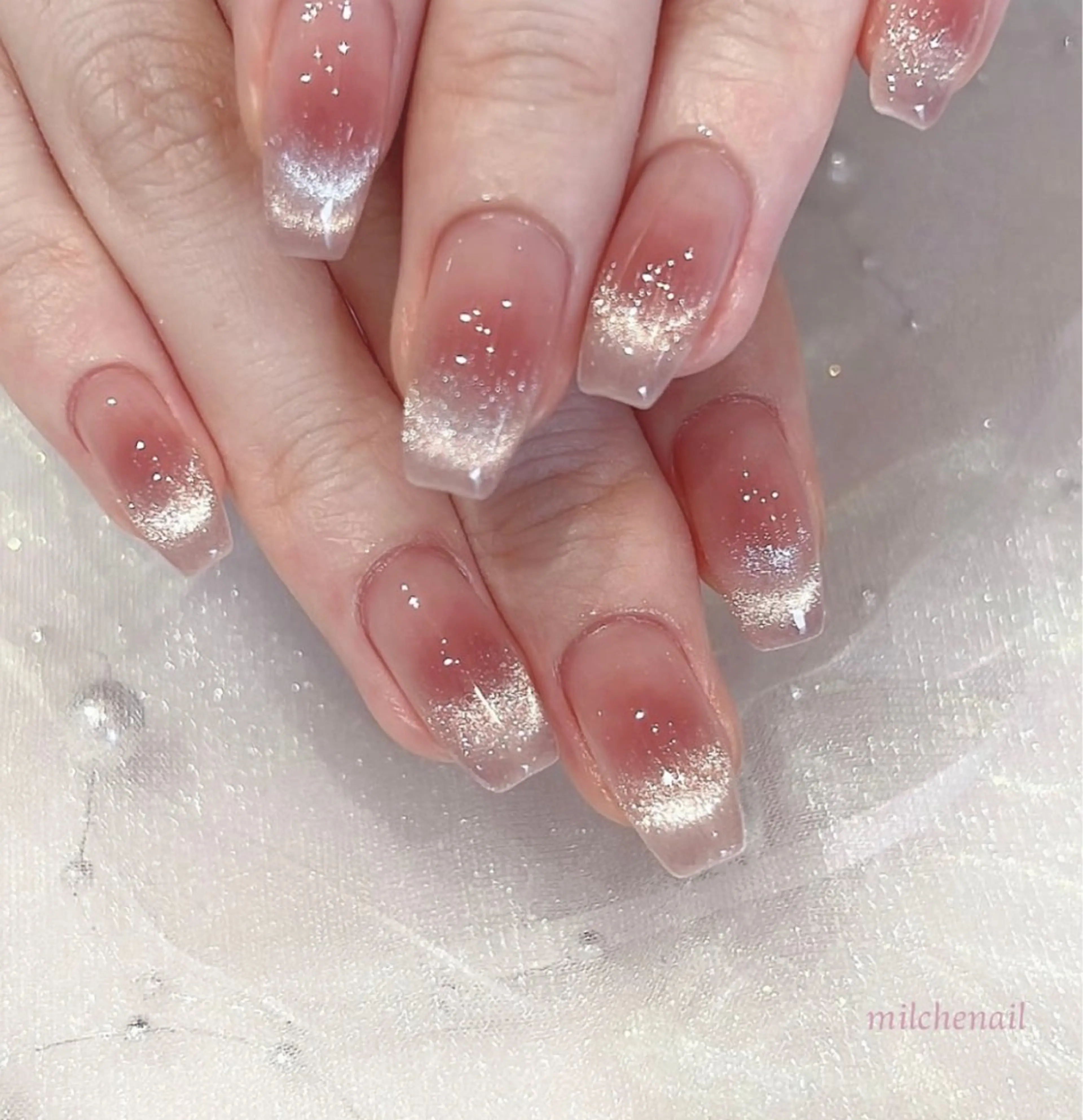 ネイル ハンドネイル 🫧 はる🩵のネイルデザイン