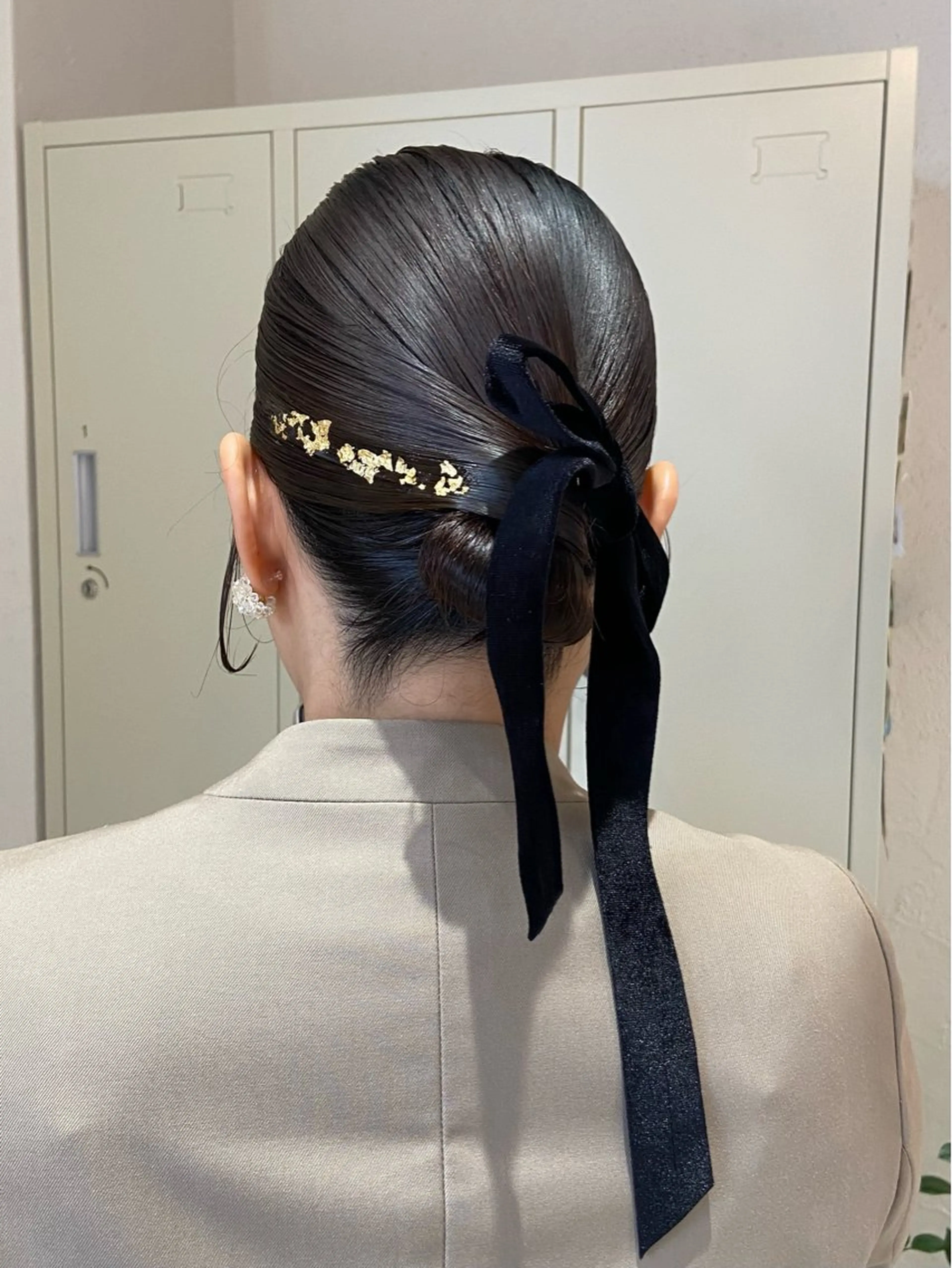 セミロング ヘアセット 石川 瑠琉のヘアスタイル