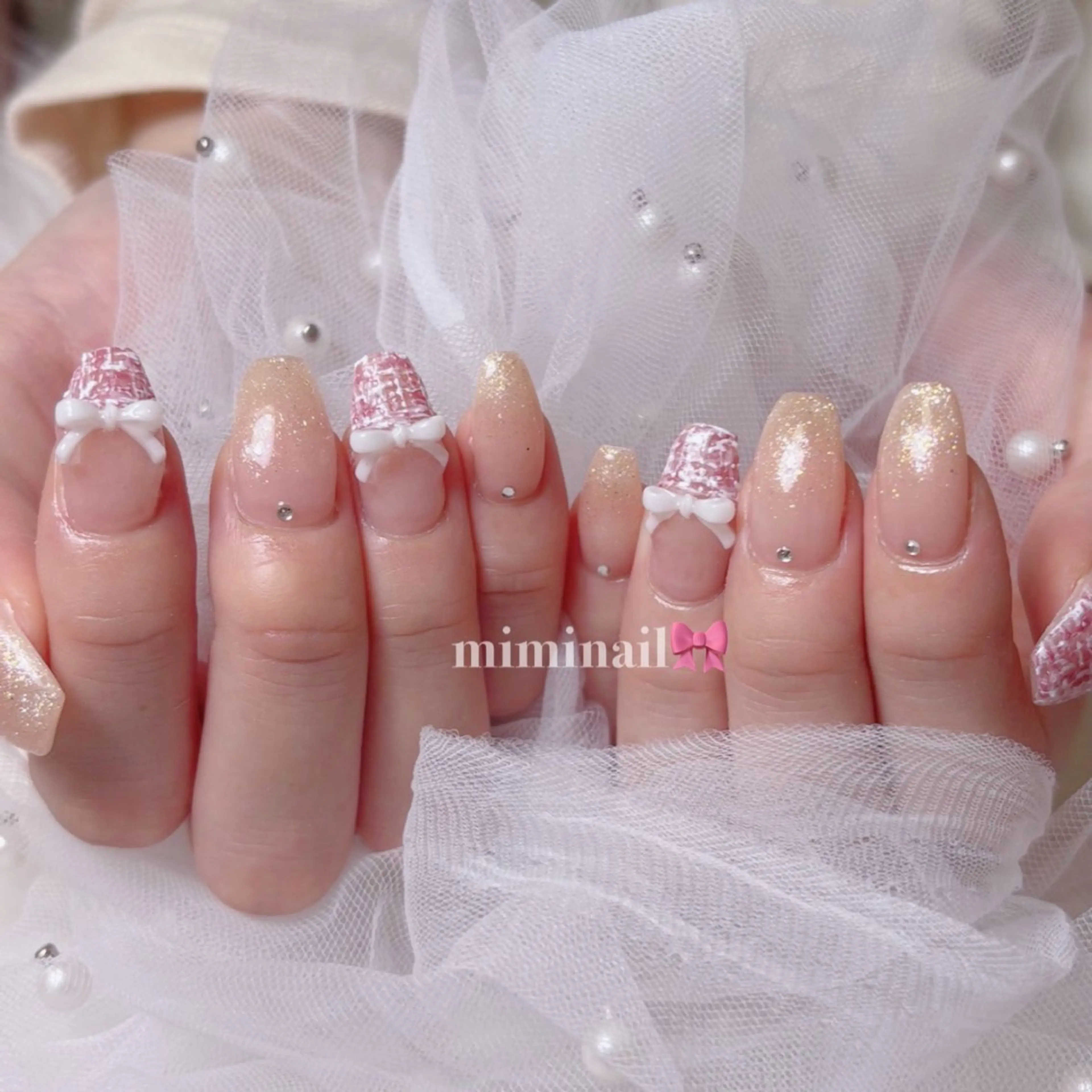 ネイル ハンドネイル フットネイル mimi nail所属・mimi nail kanaのネイルデザイン