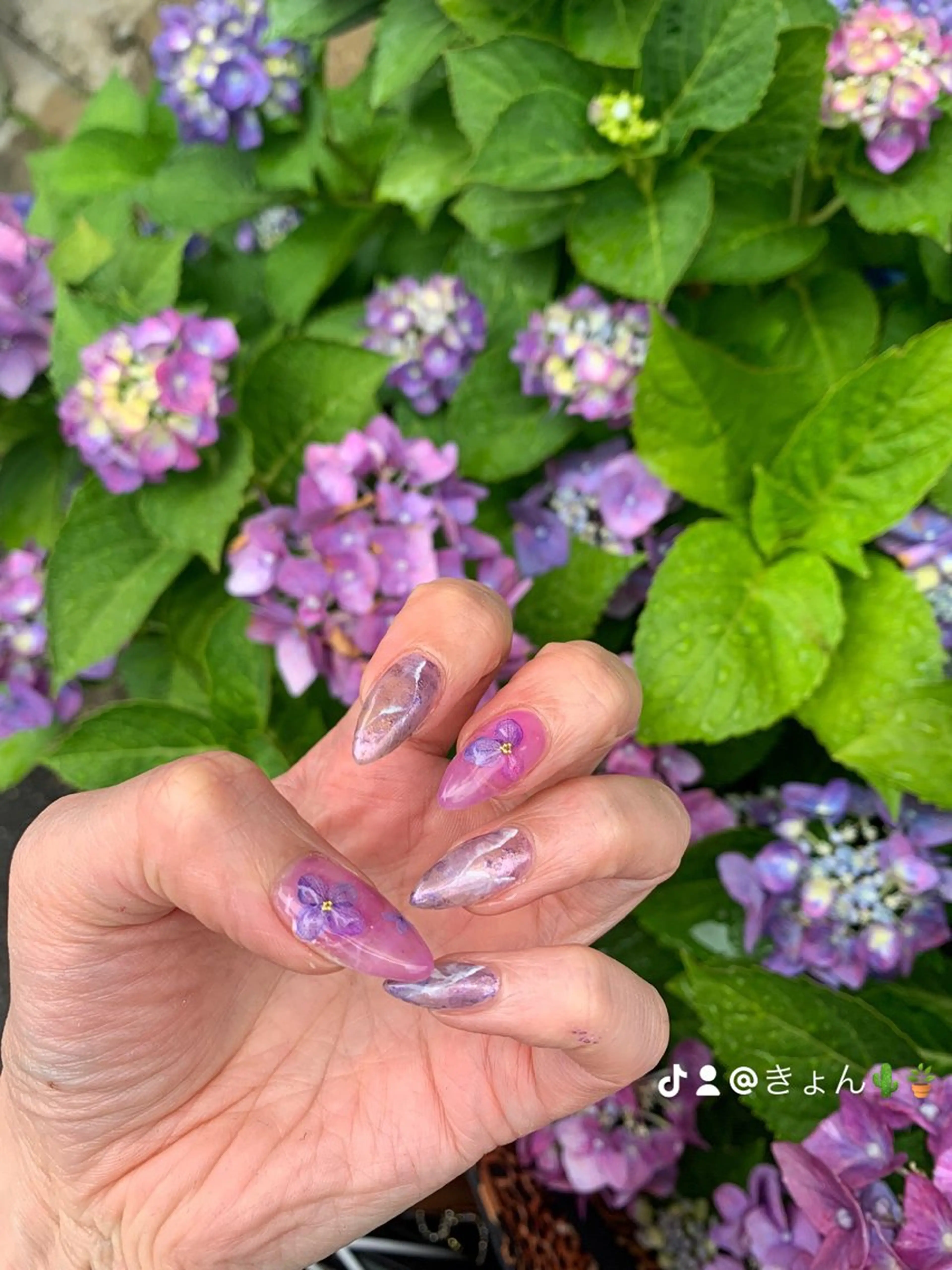 ネイル ニュアンスネイル 北川 恭子のネイルデザイン