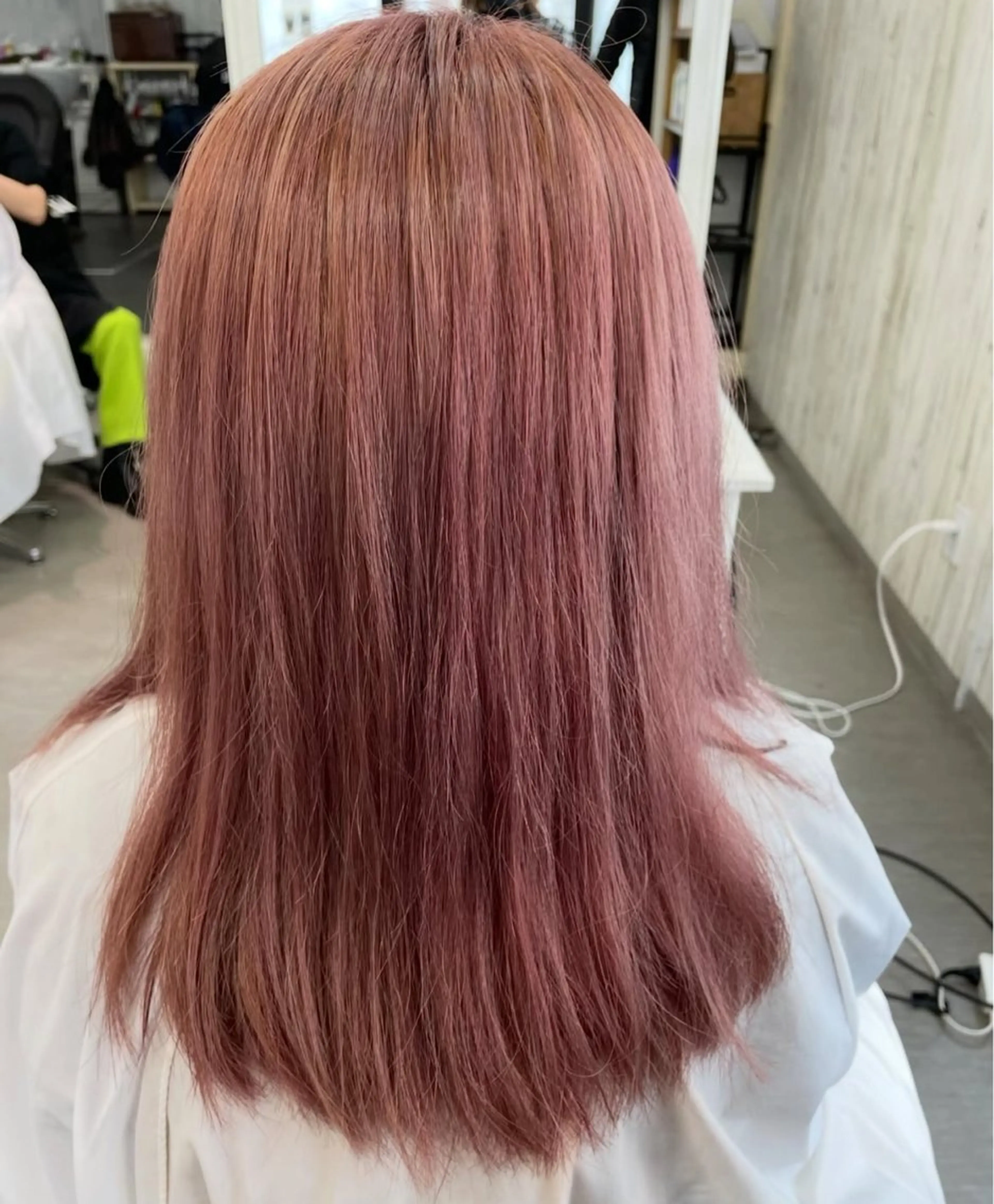 学生おしゃれ染めフルカラー ¥5000 ロング別 ※ブリーチ対象外の写真