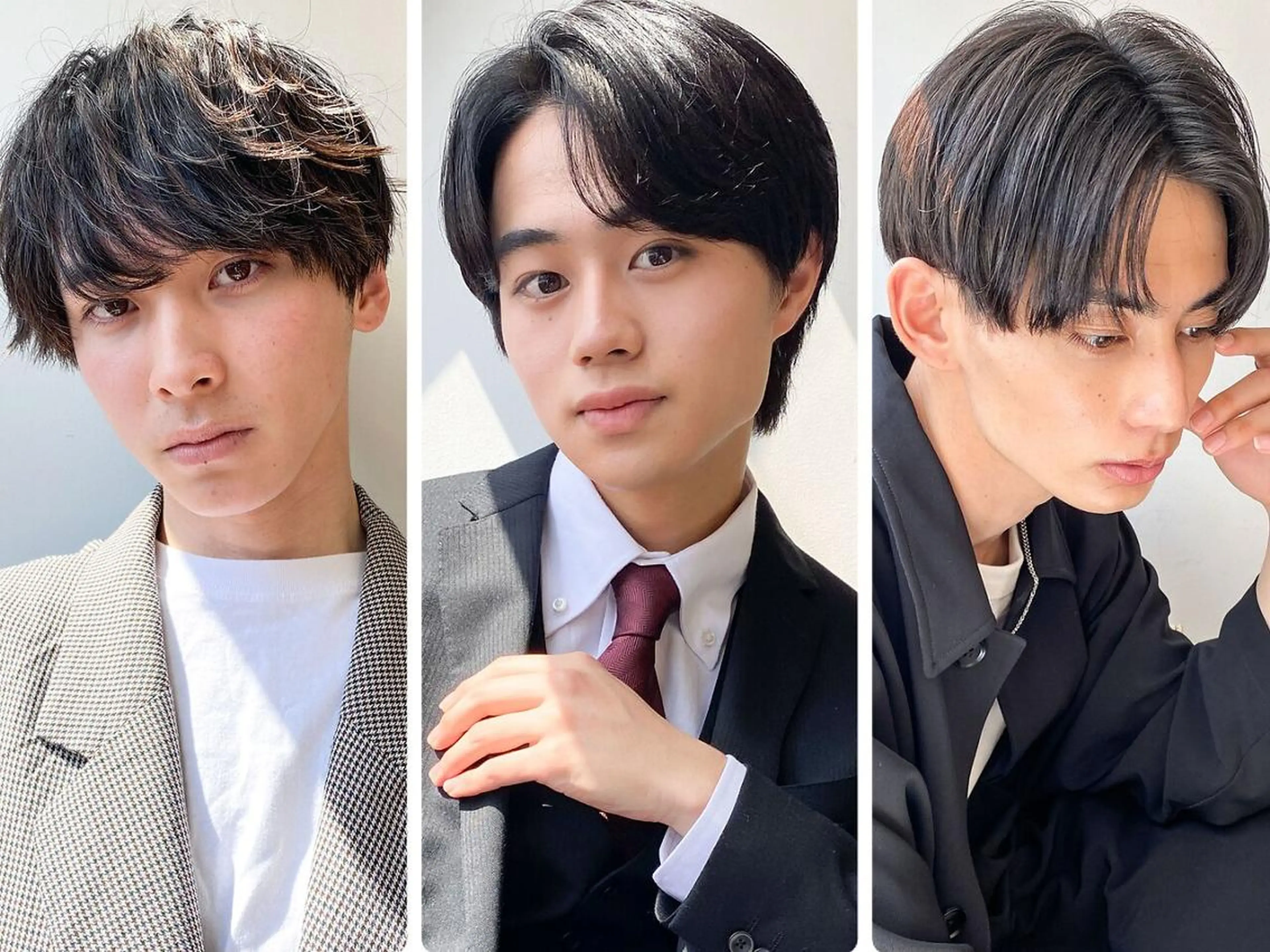 メンズ 🪽ワンホン🪽韓国 海外系🪽陽菜🪽のヘアスタイル