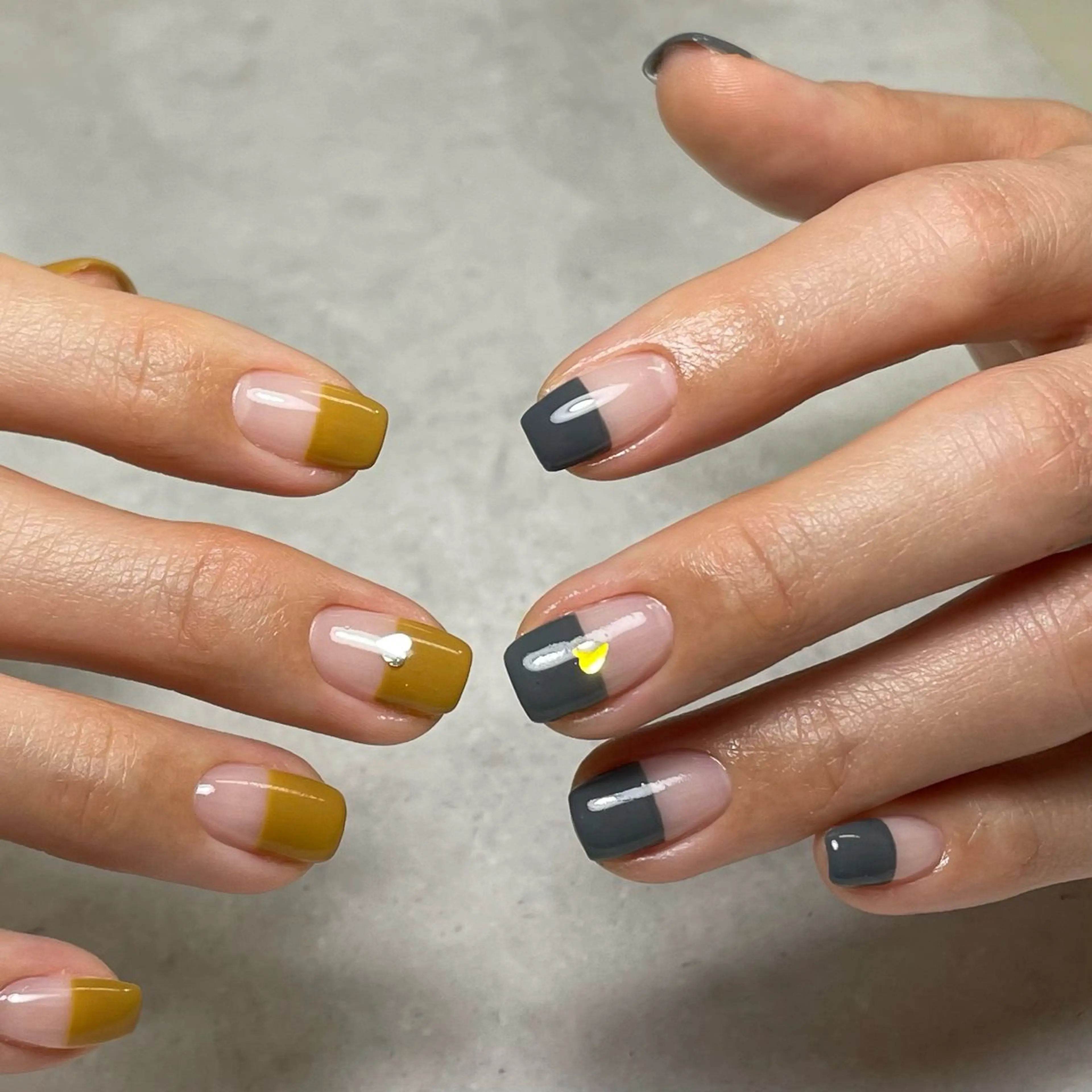 ネイル フレンチネイル Rili Hondaのネイルデザイン