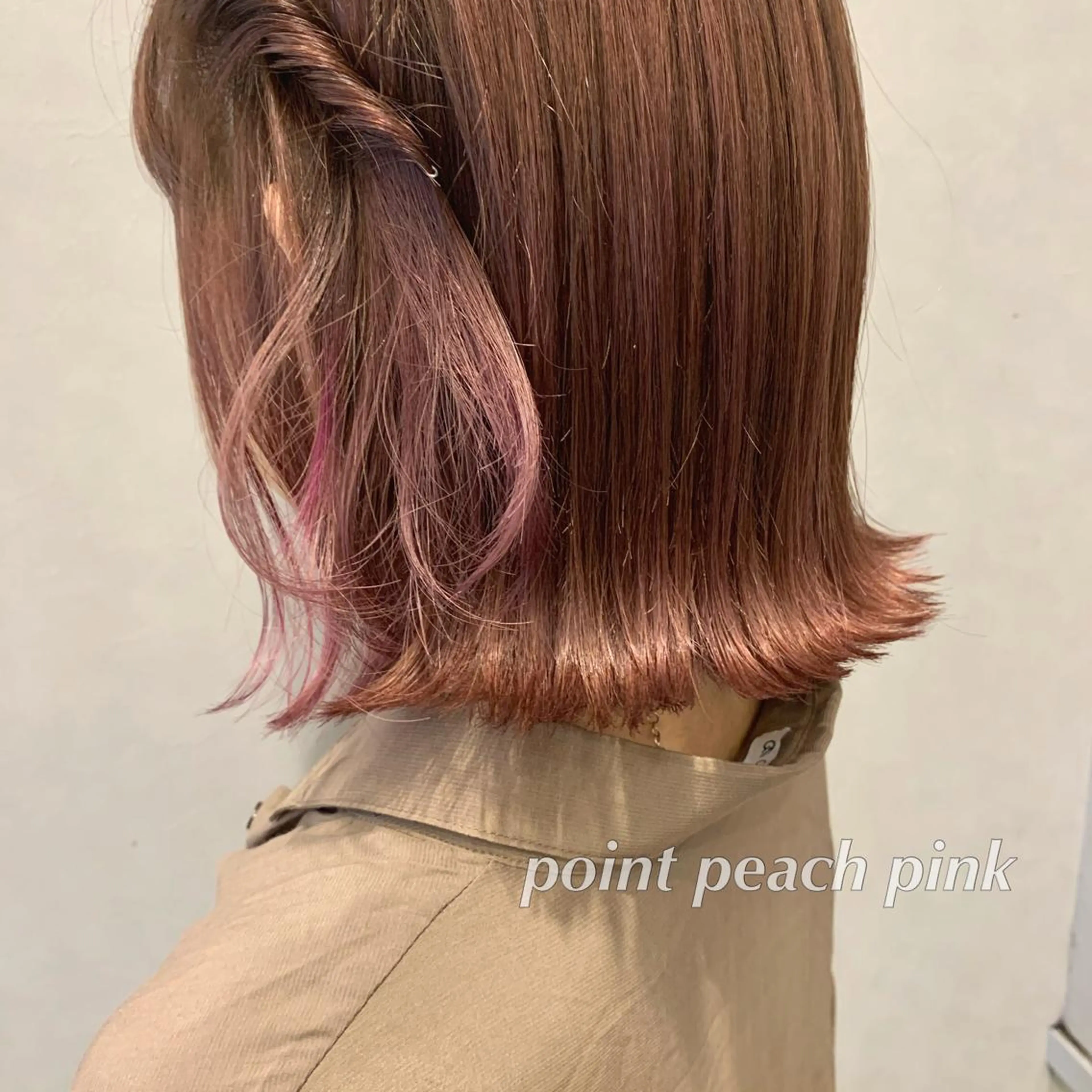 ミディアム カラー ヘアアレンジ 代表🎀 ふわモテ愛 され髪🩷yumiのヘアスタイル