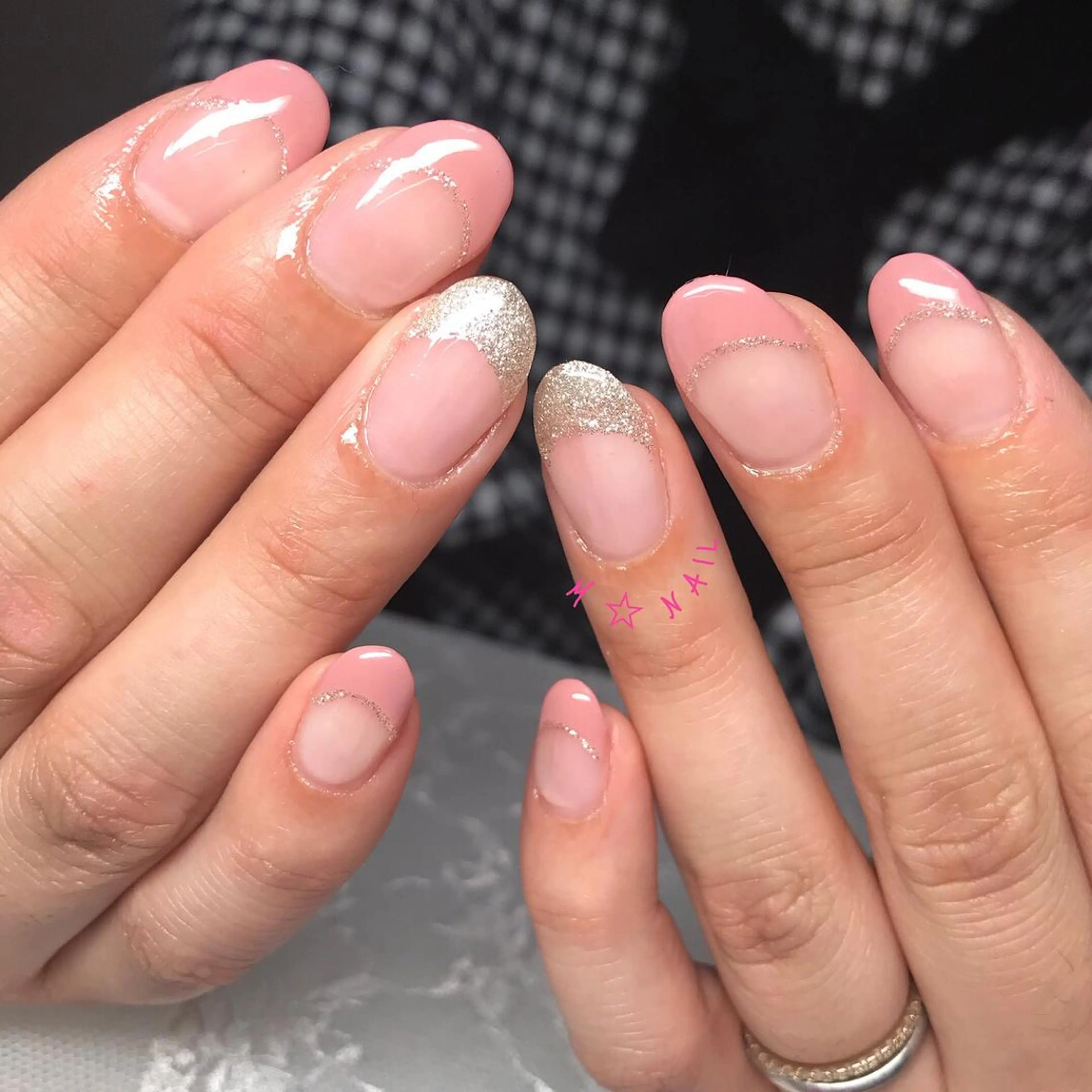 ネイル シンプルネイル ハンドネイル COCO+所属・COCO +のネイルデザイン