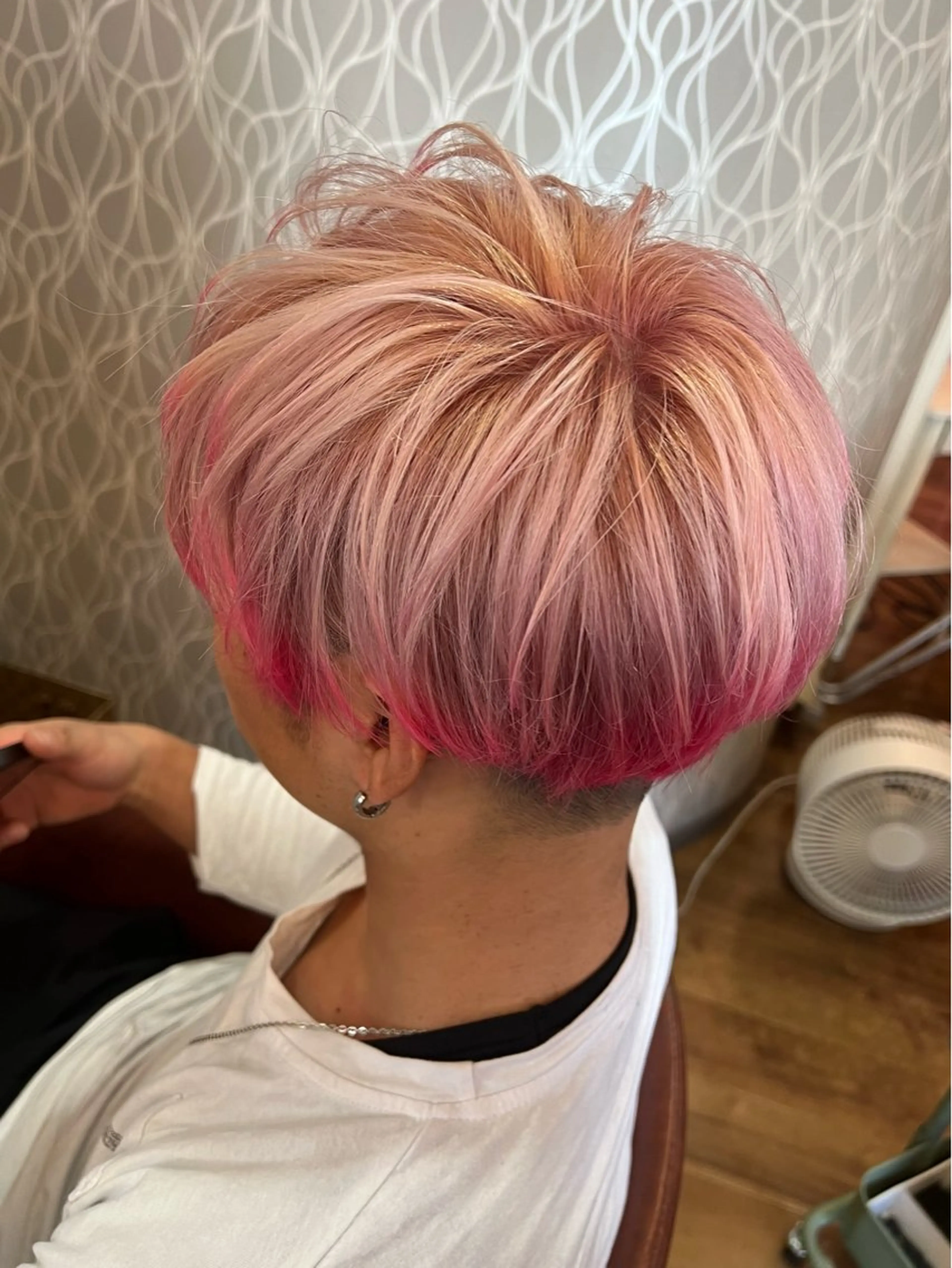 ミディアム カラー メンズ ナギサ 🐶のヘアスタイル