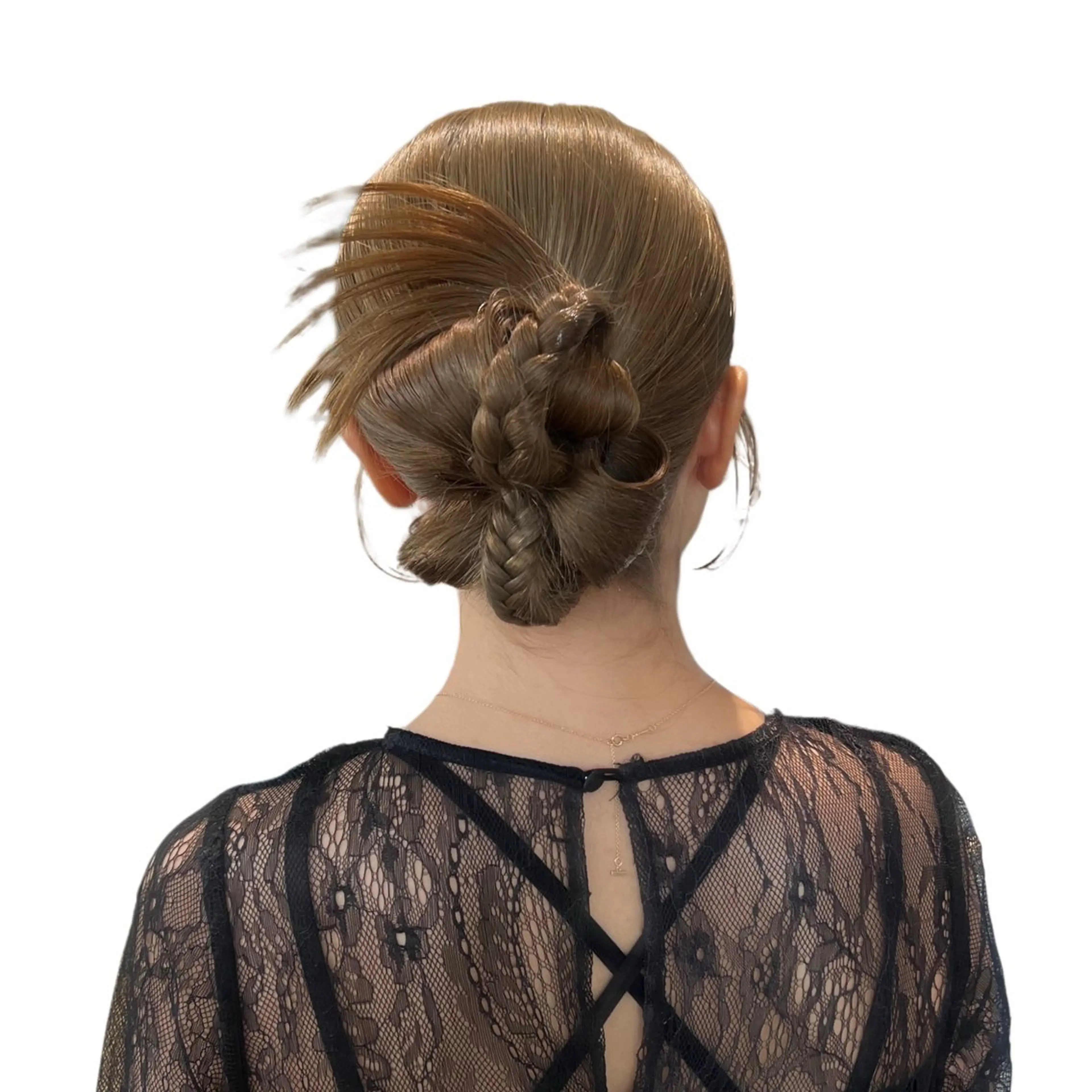 セミロング ヘアセット SALOWIN： KASUMIのヘアスタイル
